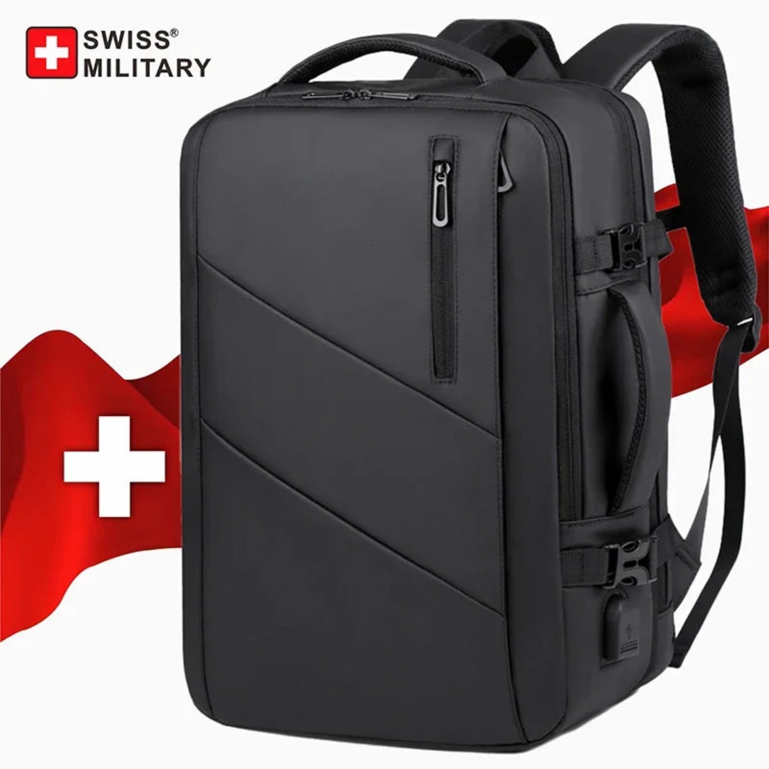 Swiss Military Multi Pocket Laptop Backpack