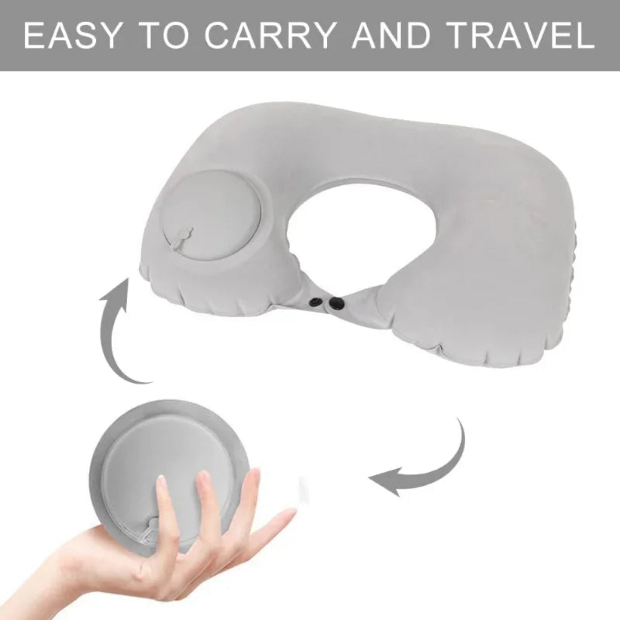 Inflatable Super Light Portable Neck Pillow