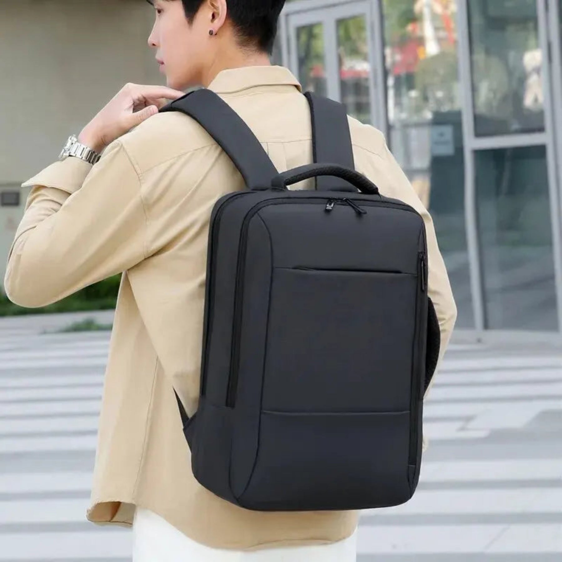 USB Charging Laptop Backpack