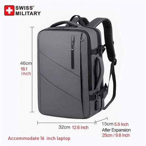 Swiss Military Multi Pocket Laptop Backpack