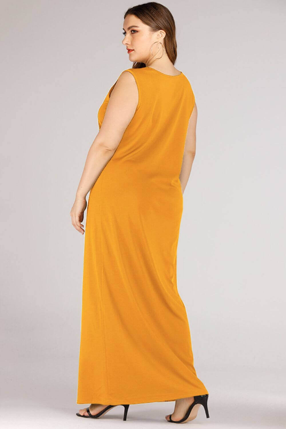 Scoop Neck Maxi Tank Dress