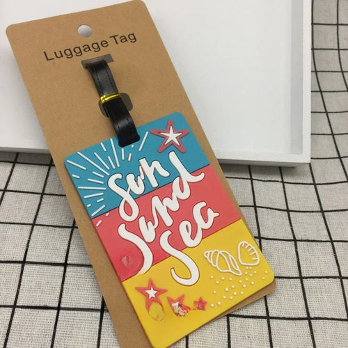 Creative Cartoon Luggage Tags
