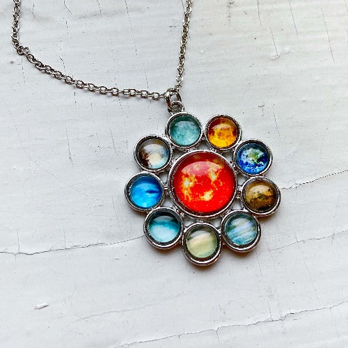 Solar System Halo Jewelry Set