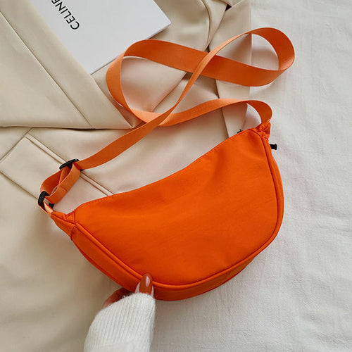 Solid Color Chest Bag