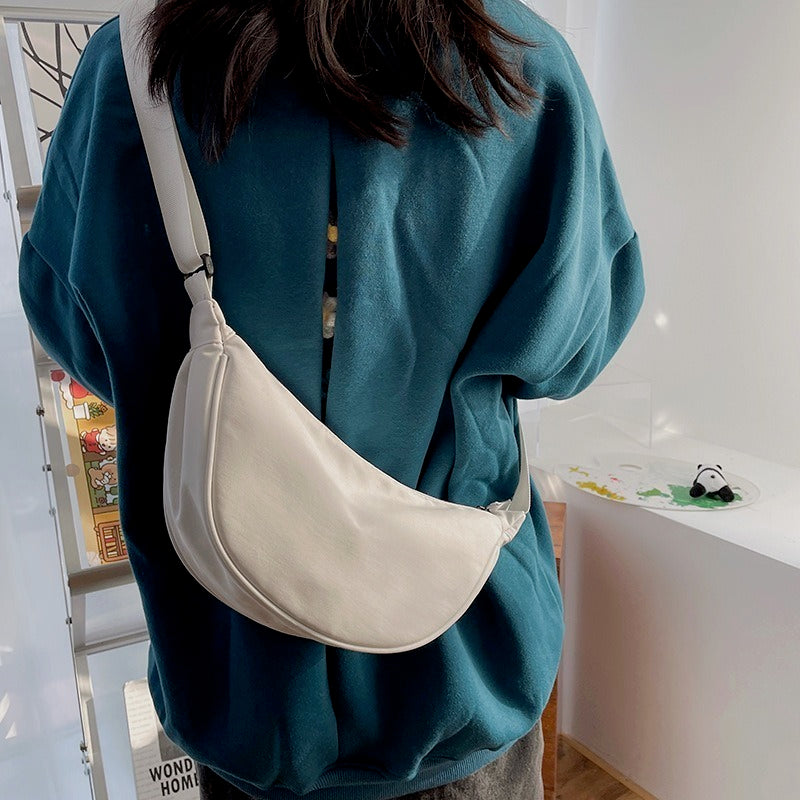 Solid Color Chest Bag