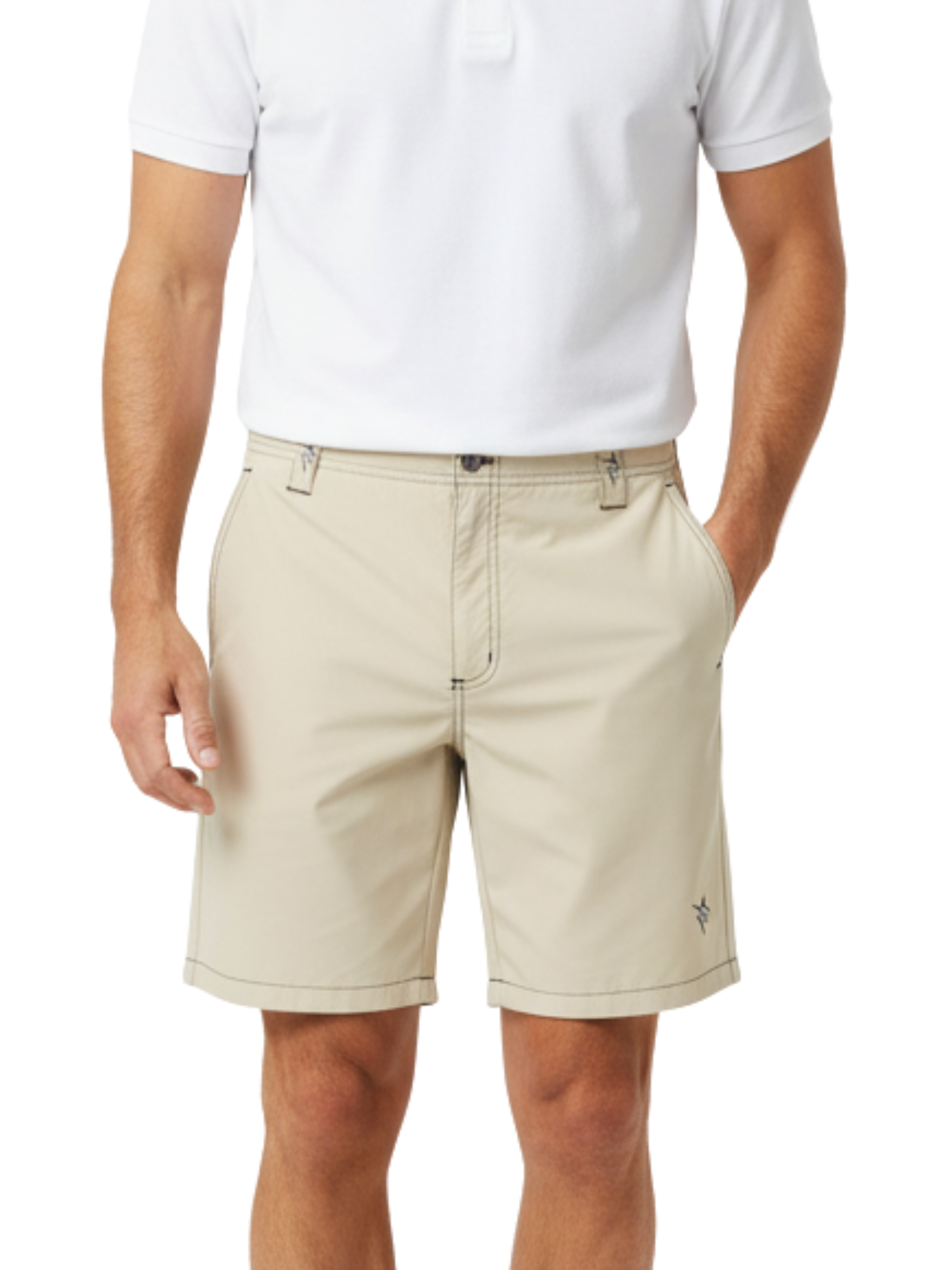 White Water Life Starboard Tan Shorts