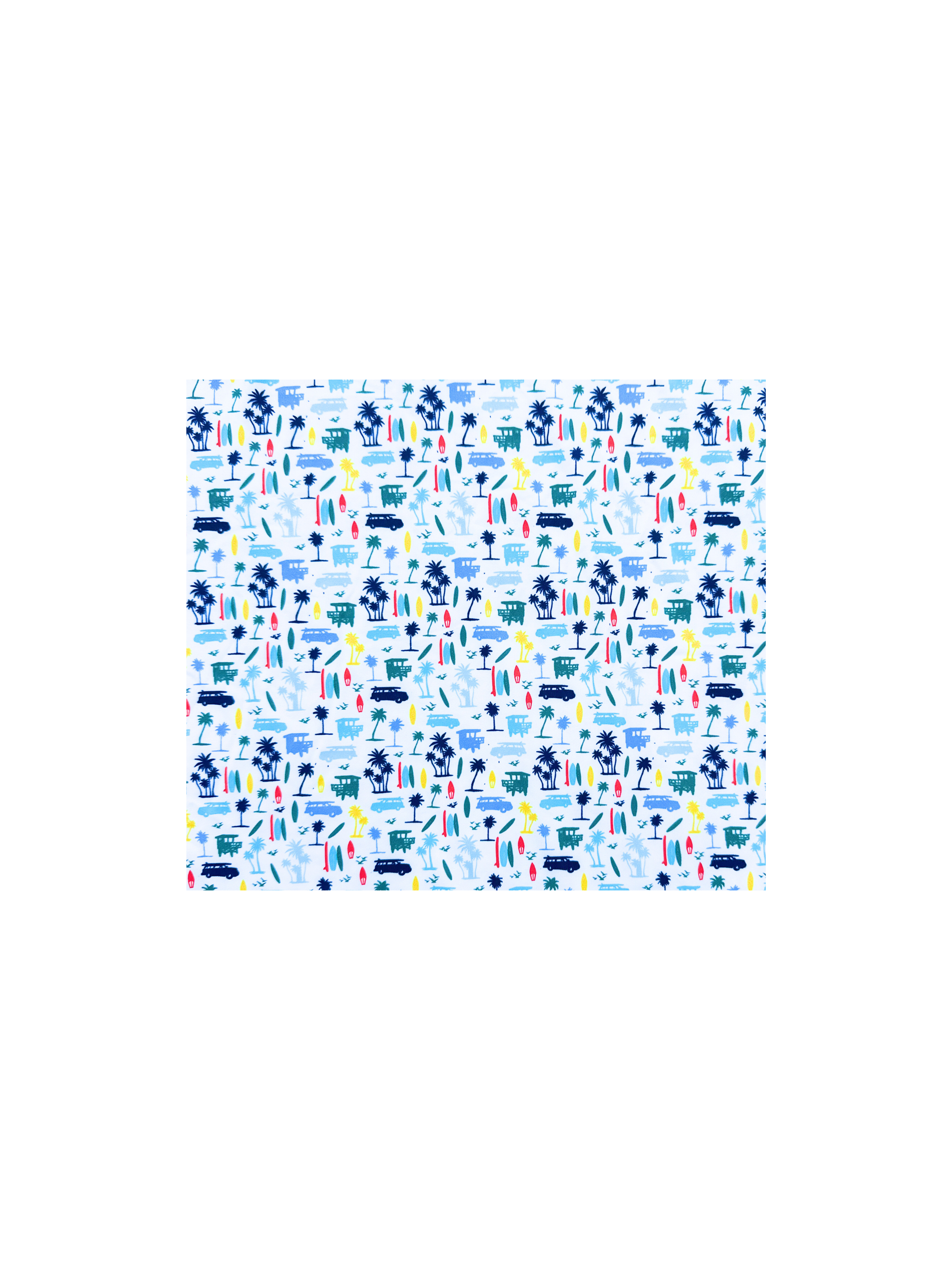 White Water Life Surfs up Polo Multi Color