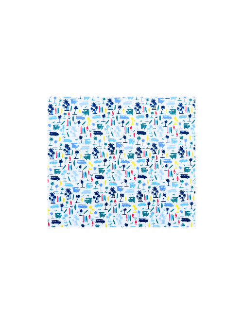 Colorful abstract pattern on a white background