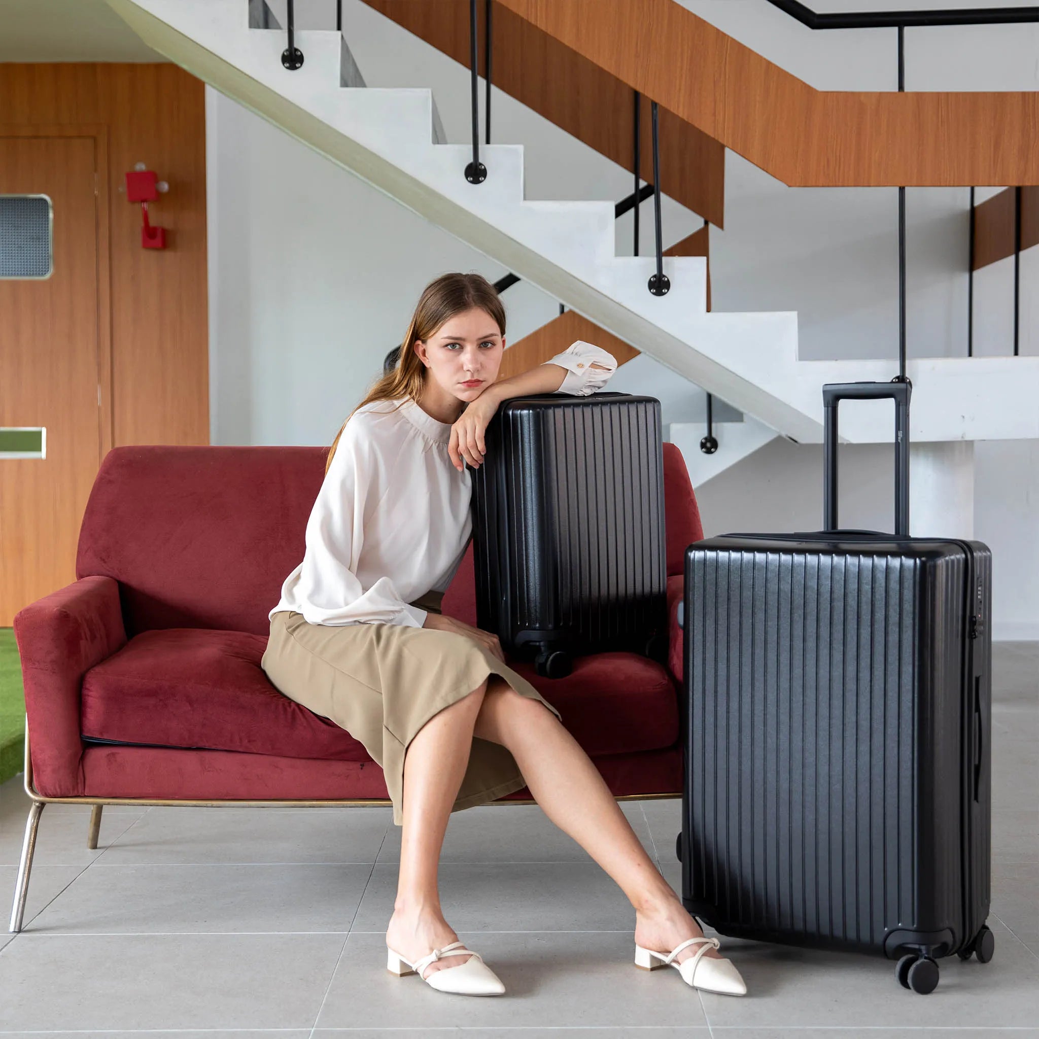 Ocean Two Piece Polycarbonate Luggage Set