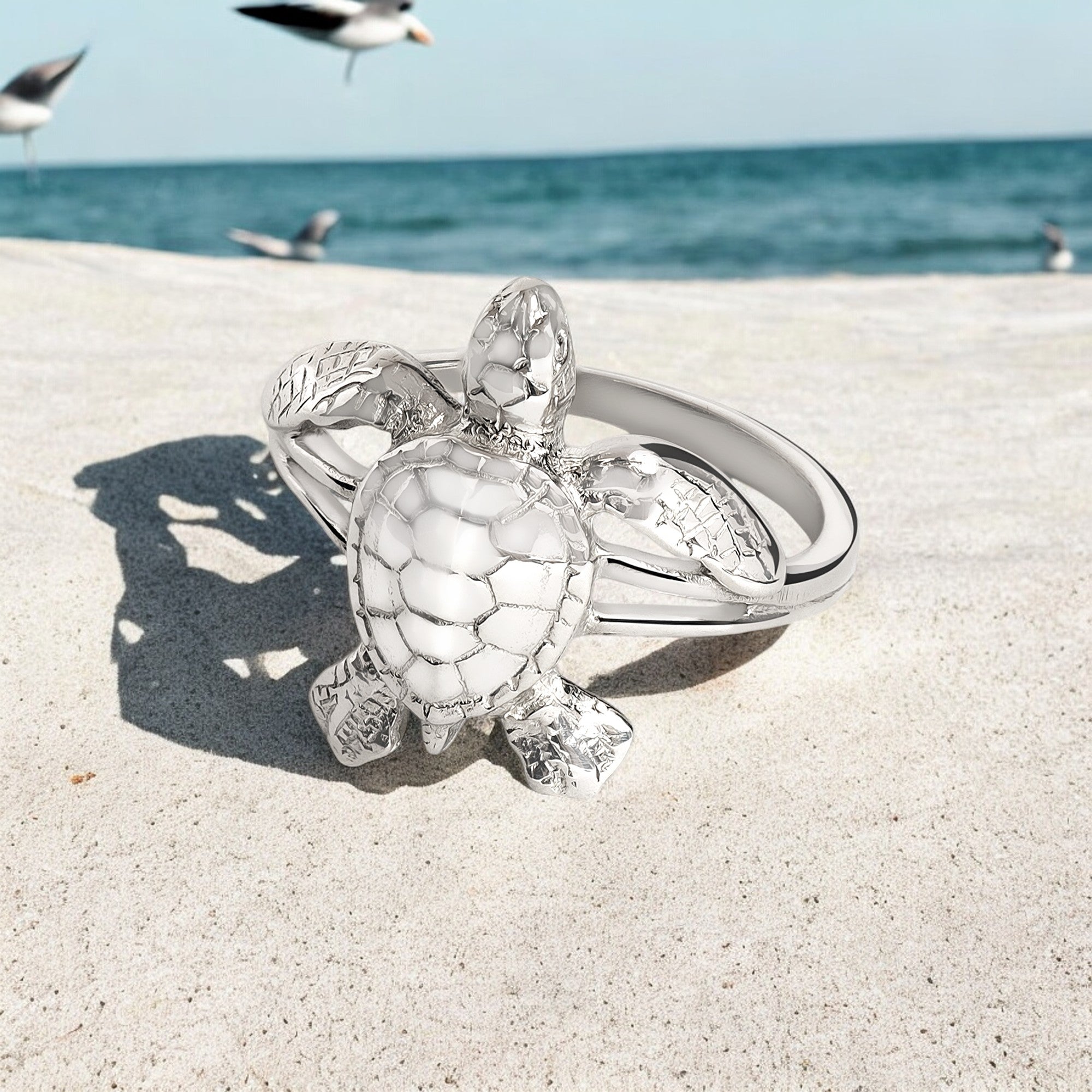 Baby Hatchling Sterling Silver Ring