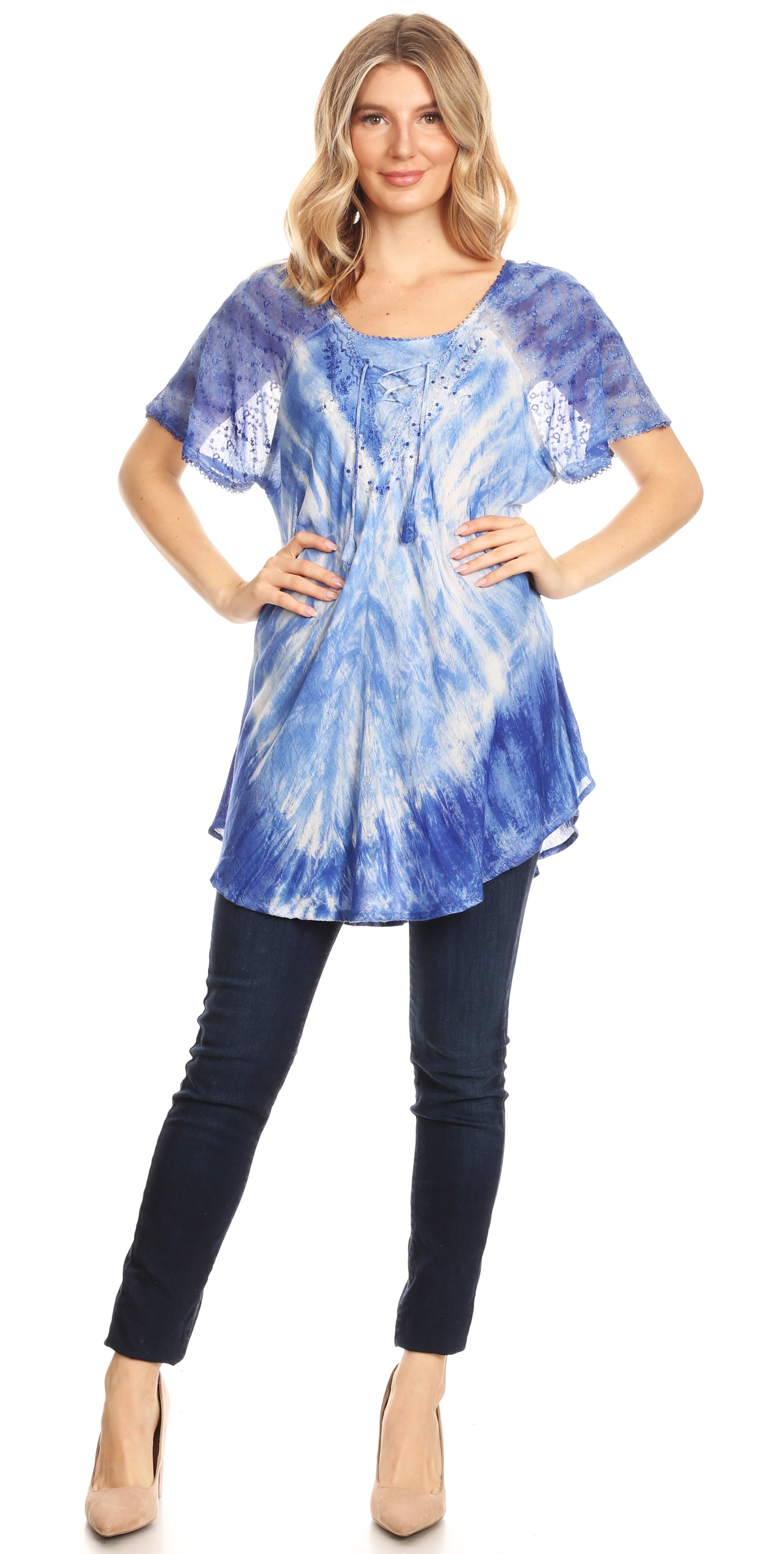 Purple Tie Dye Shirt