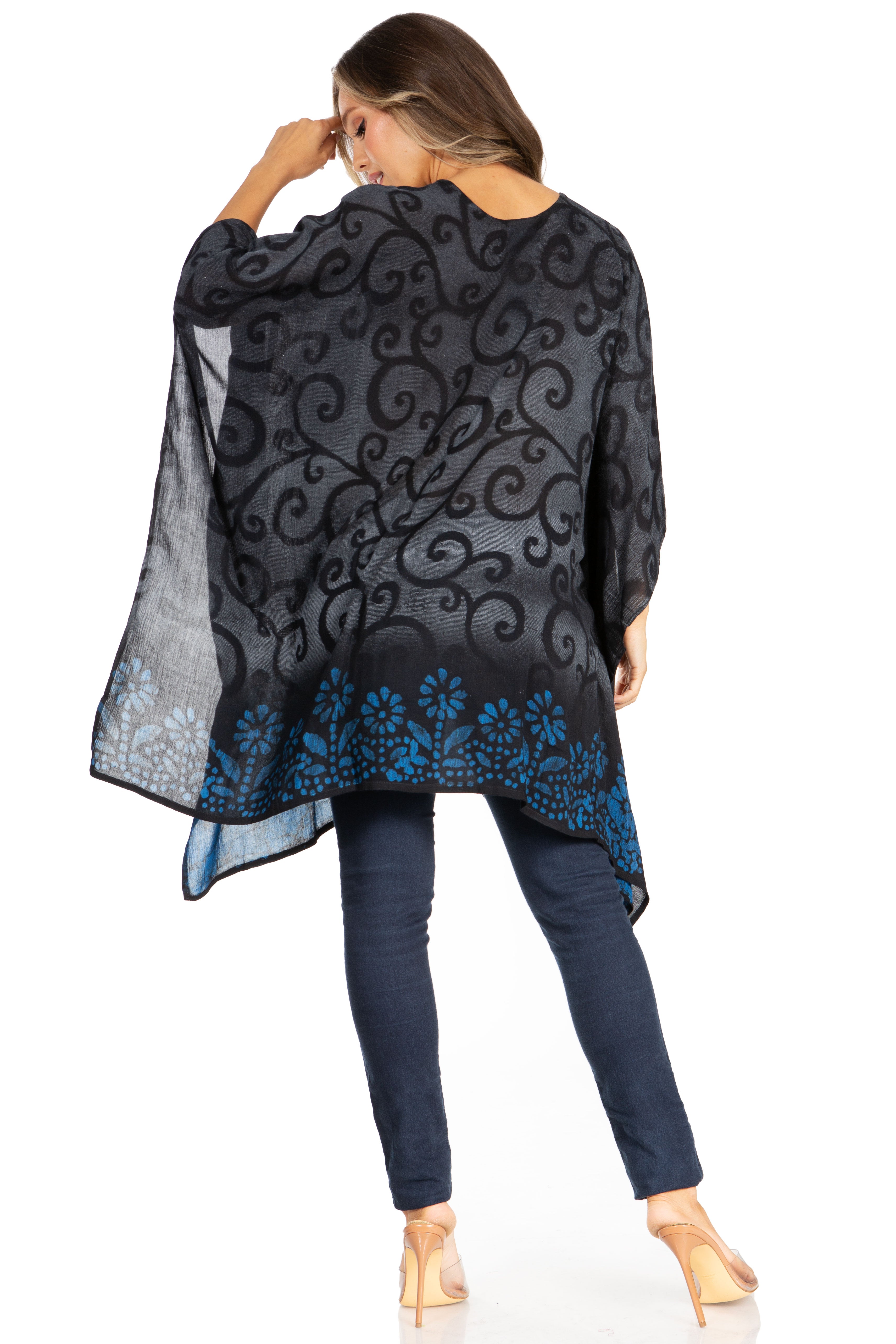 Sakkas - Adalwin Desert Sun Lightweight Circle Ponch Tunic