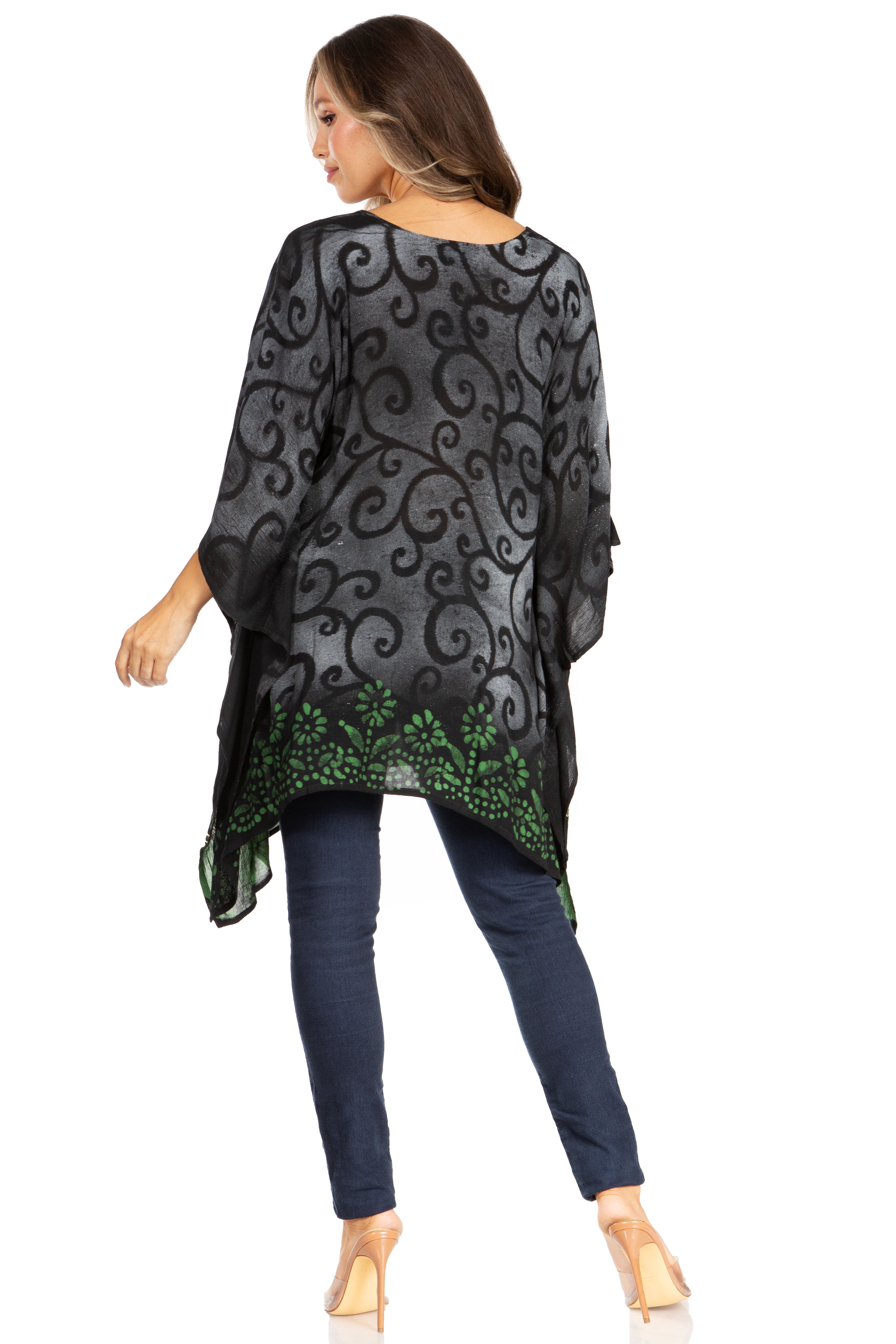 Sakkas - Adalwin Desert Sun Lightweight Circle Ponch Tunic