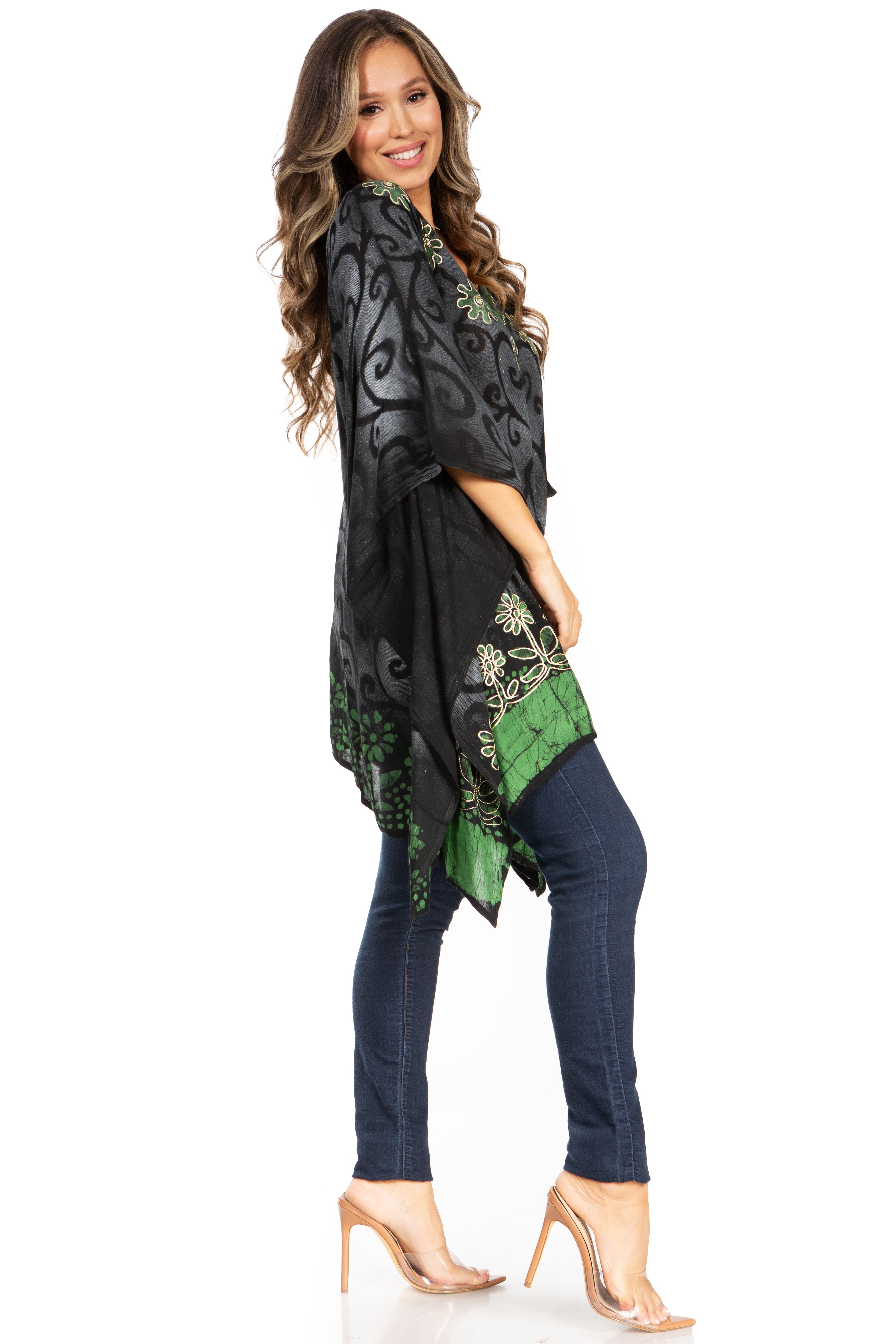 Sakkas - Adalwin Desert Sun Lightweight Circle Ponch Tunic