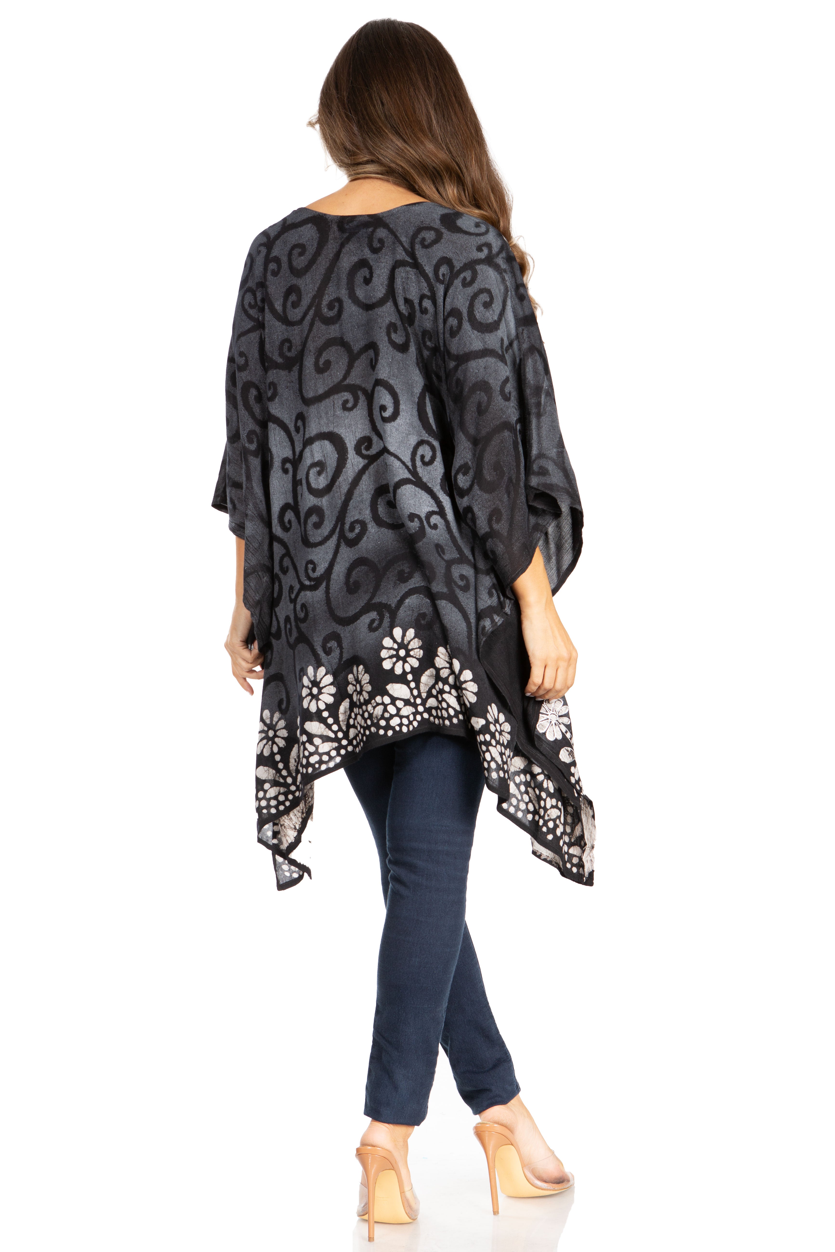 Sakkas - Adalwin Desert Sun Lightweight Circle Ponch Tunic