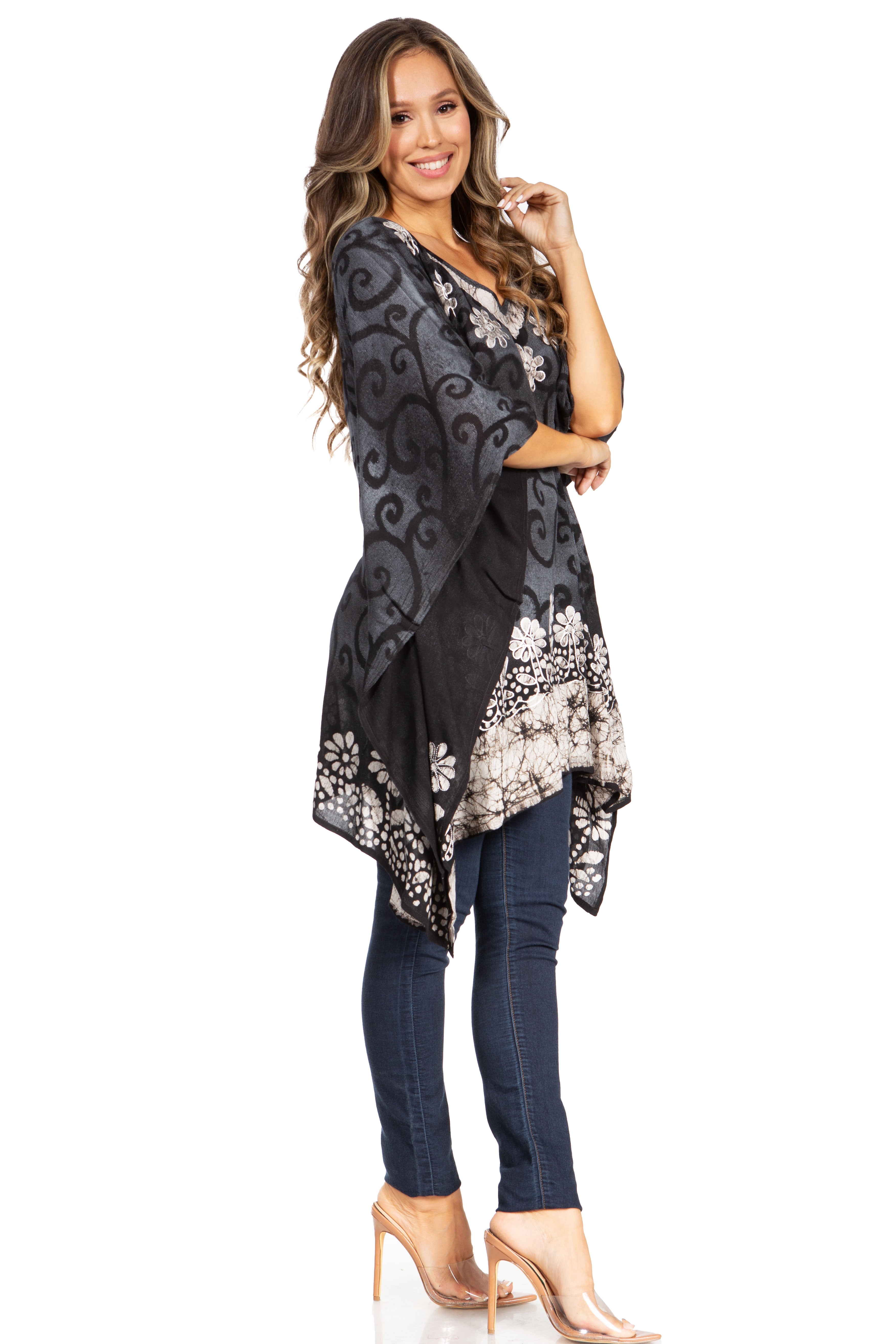 Sakkas - Adalwin Desert Sun Lightweight Circle Ponch Tunic