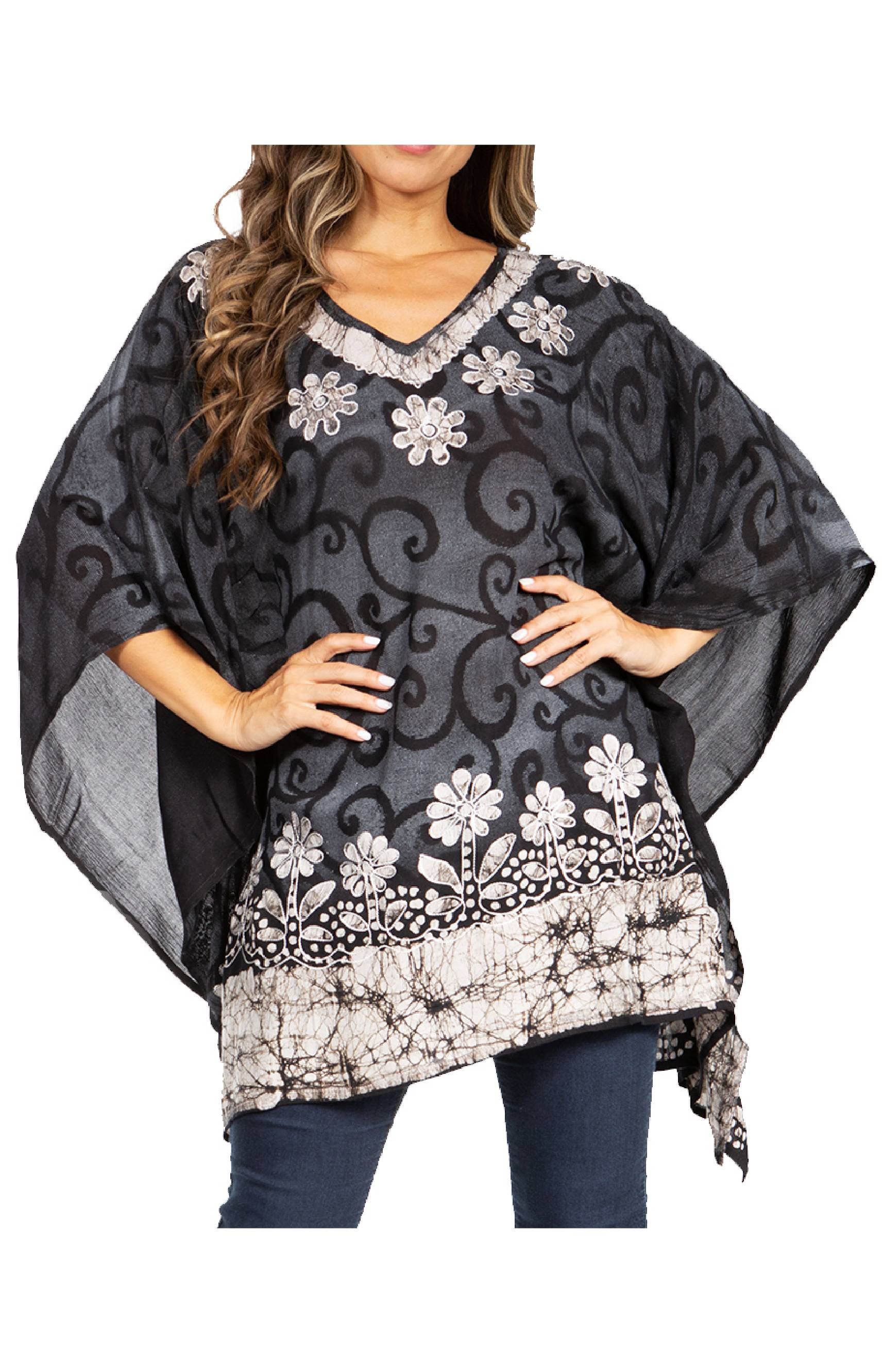 Sakkas - Adalwin Desert Sun Lightweight Circle Ponch Tunic