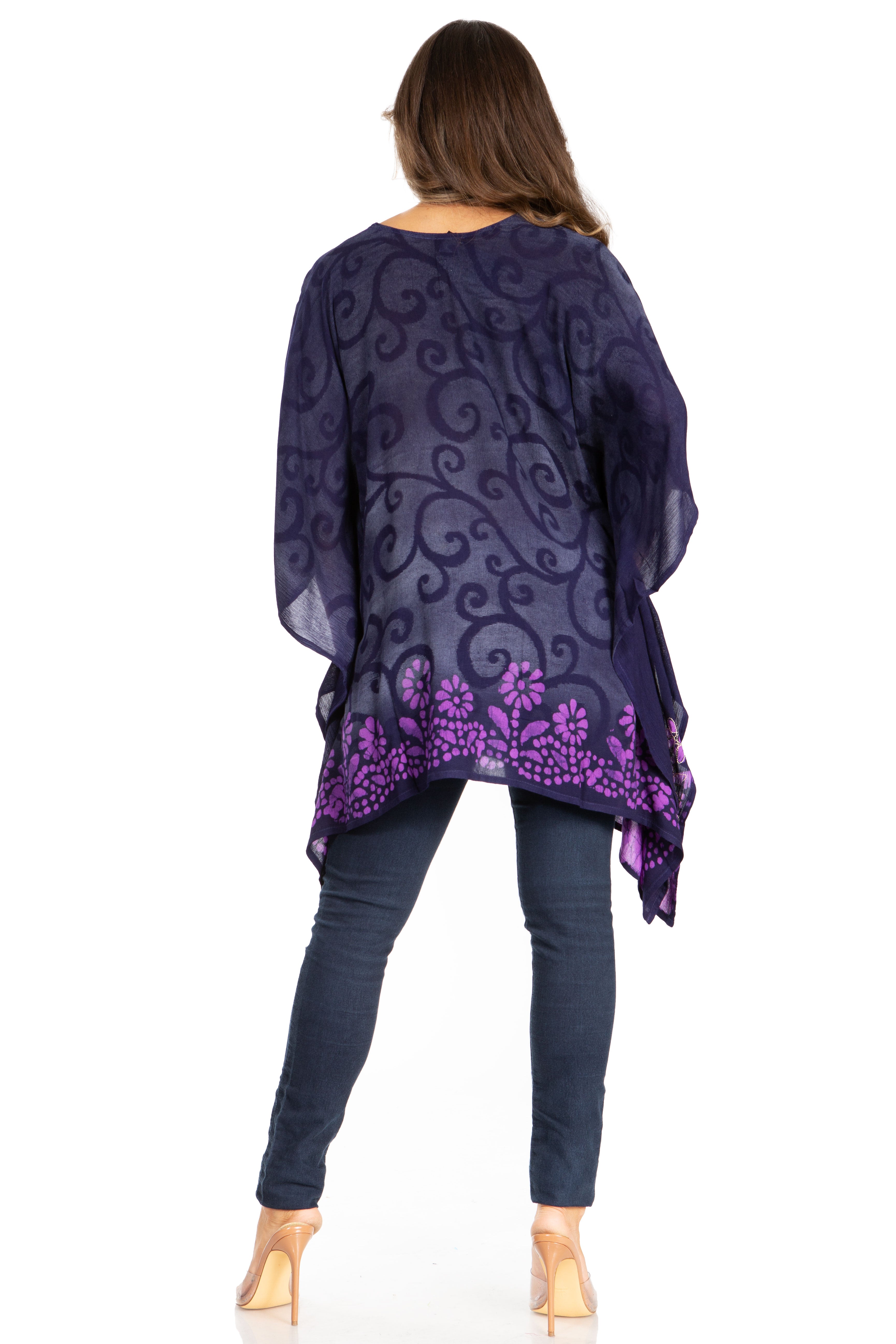 Sakkas - Adalwin Desert Sun Lightweight Circle Ponch Tunic
