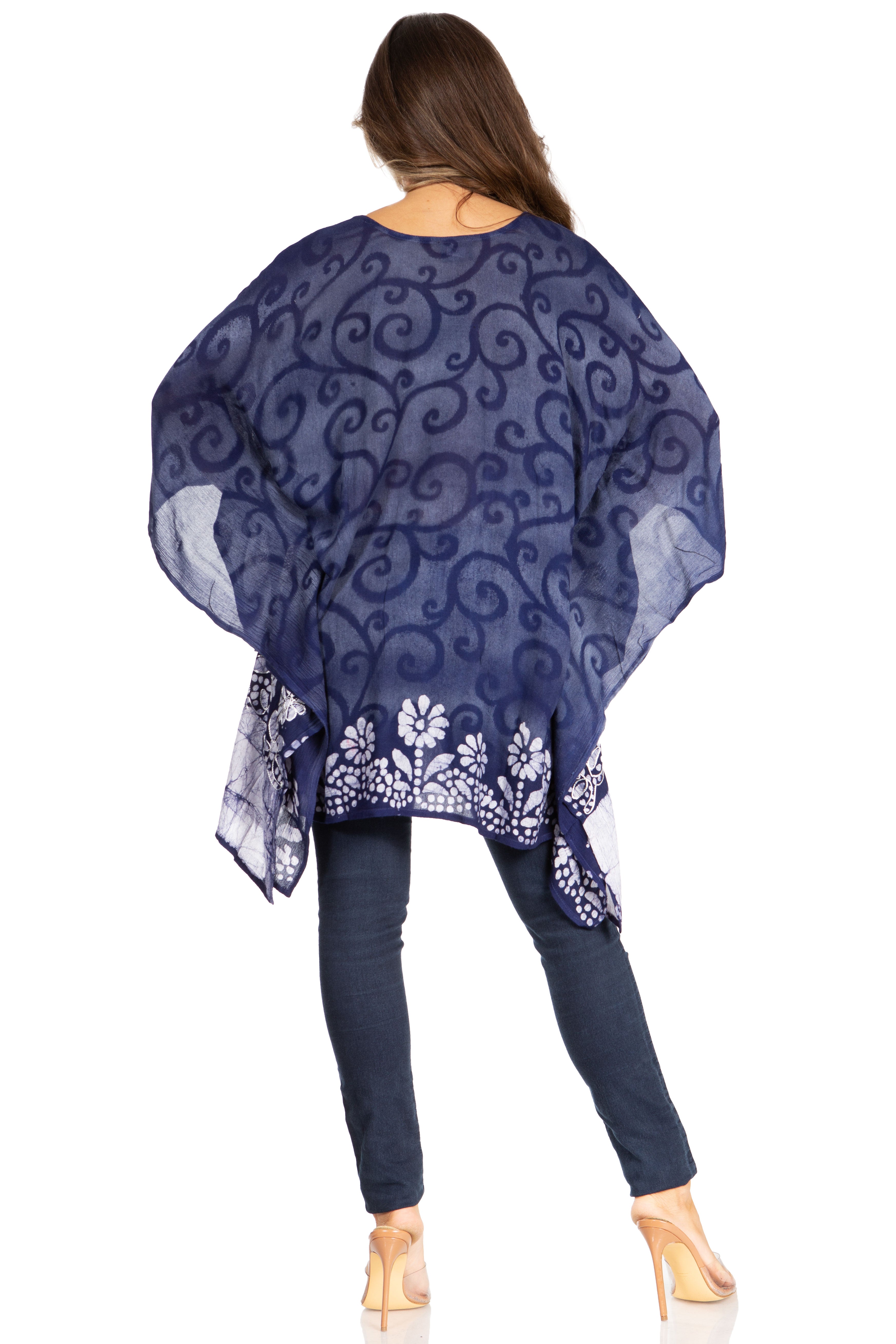 Sakkas - Adalwin Desert Sun Lightweight Circle Ponch Tunic