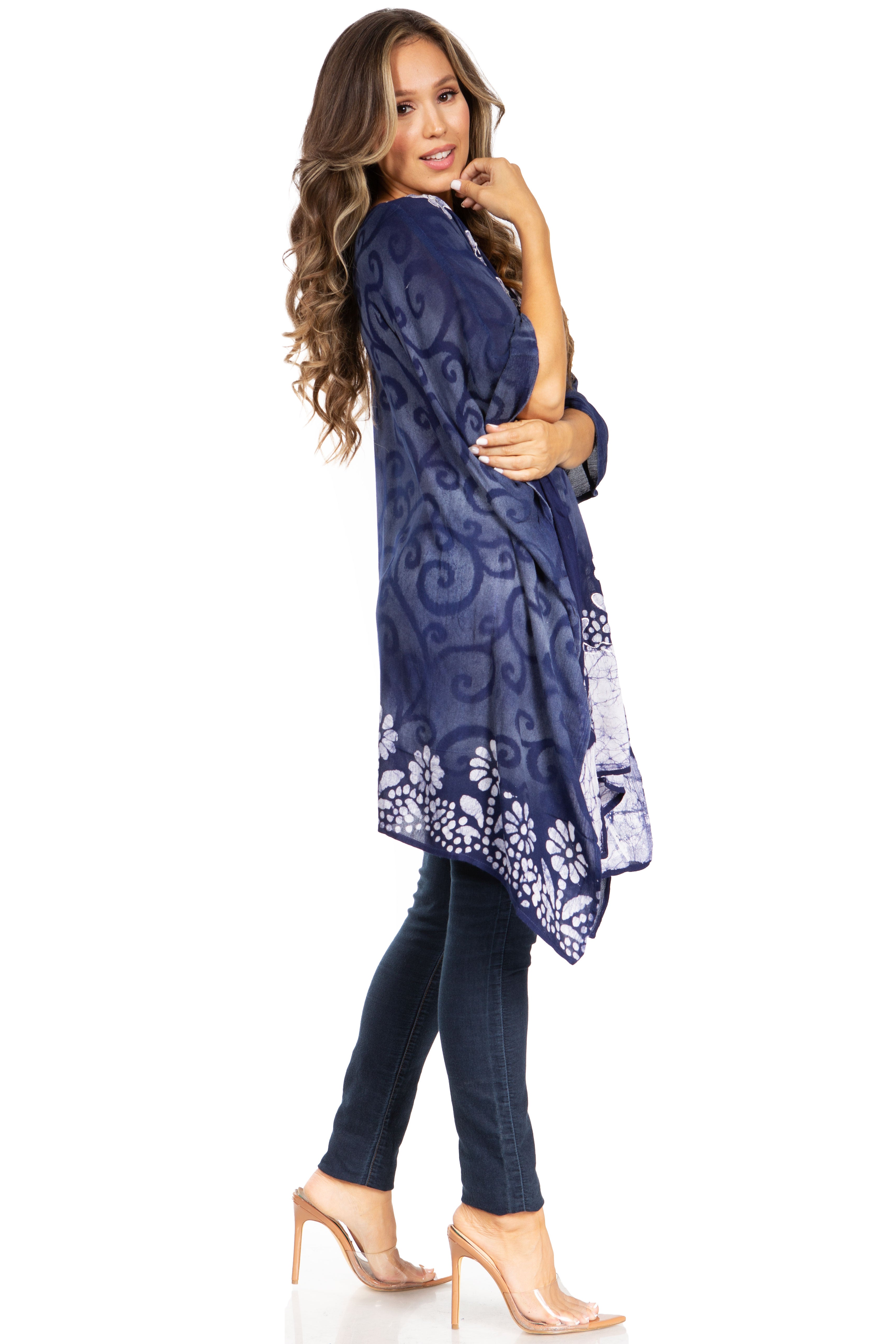 Sakkas - Adalwin Desert Sun Lightweight Circle Ponch Tunic