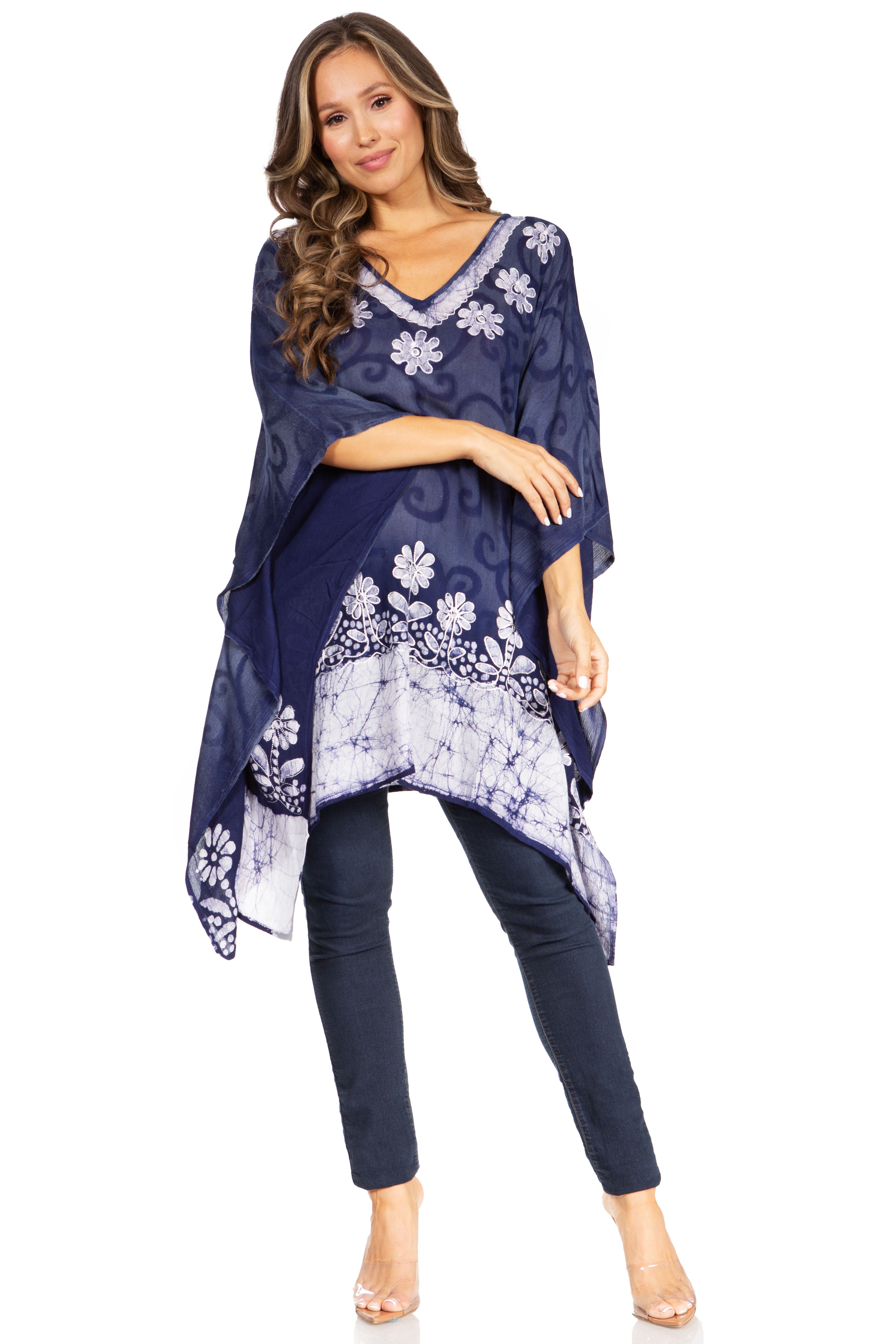 Sakkas - Adalwin Desert Sun Lightweight Circle Ponch Tunic