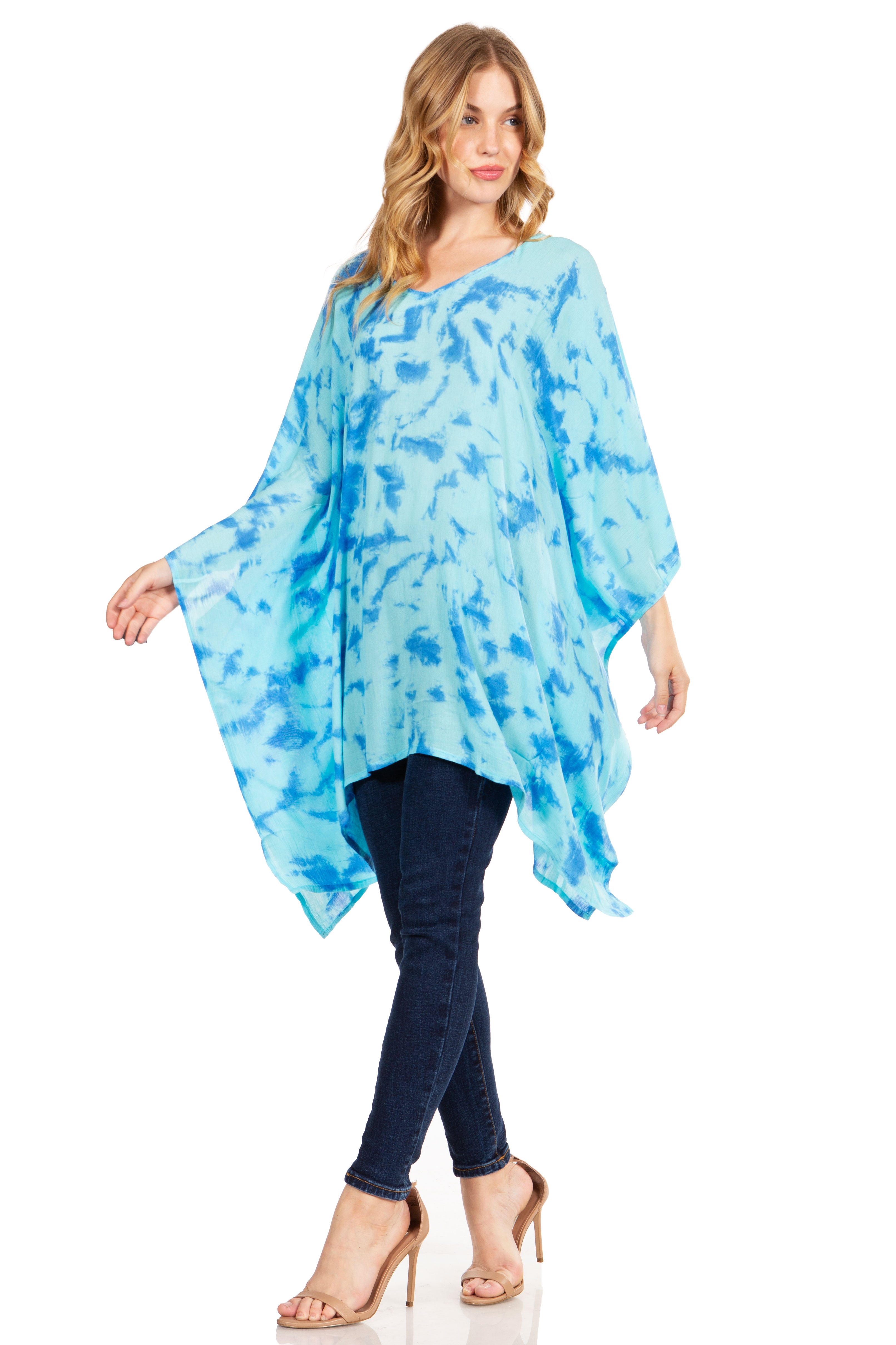 Sakkas - Adalwin Desert Sun Lightweight Circle Ponch Tunic
