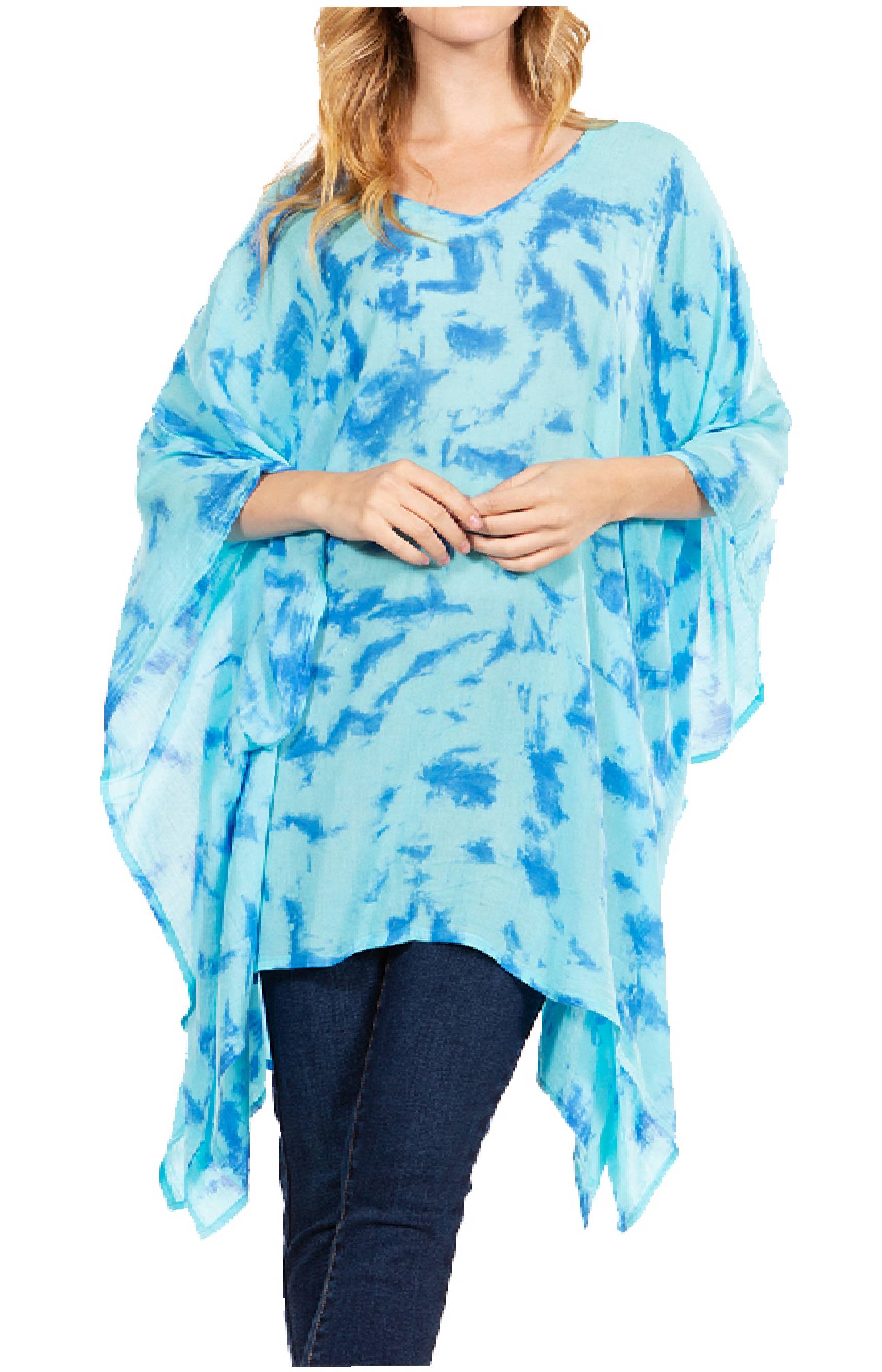 Sakkas - Adalwin Desert Sun Lightweight Circle Ponch Tunic