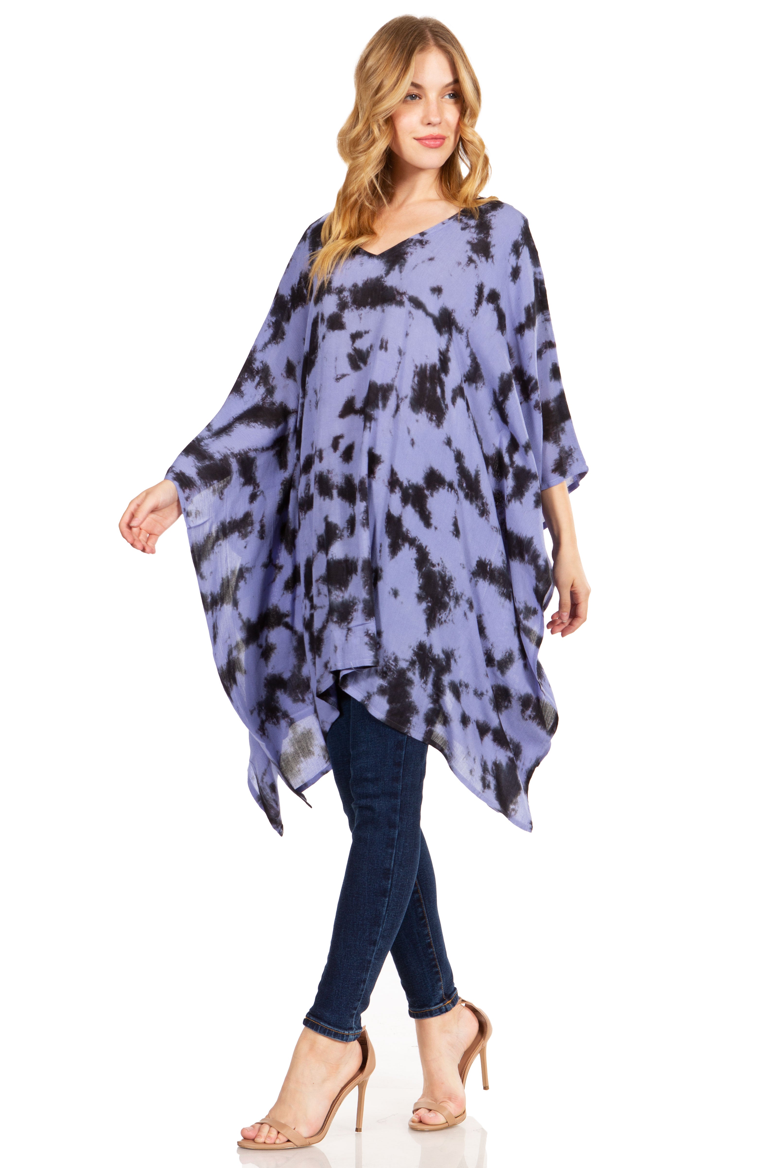Sakkas - Adalwin Desert Sun Lightweight Circle Ponch Tunic