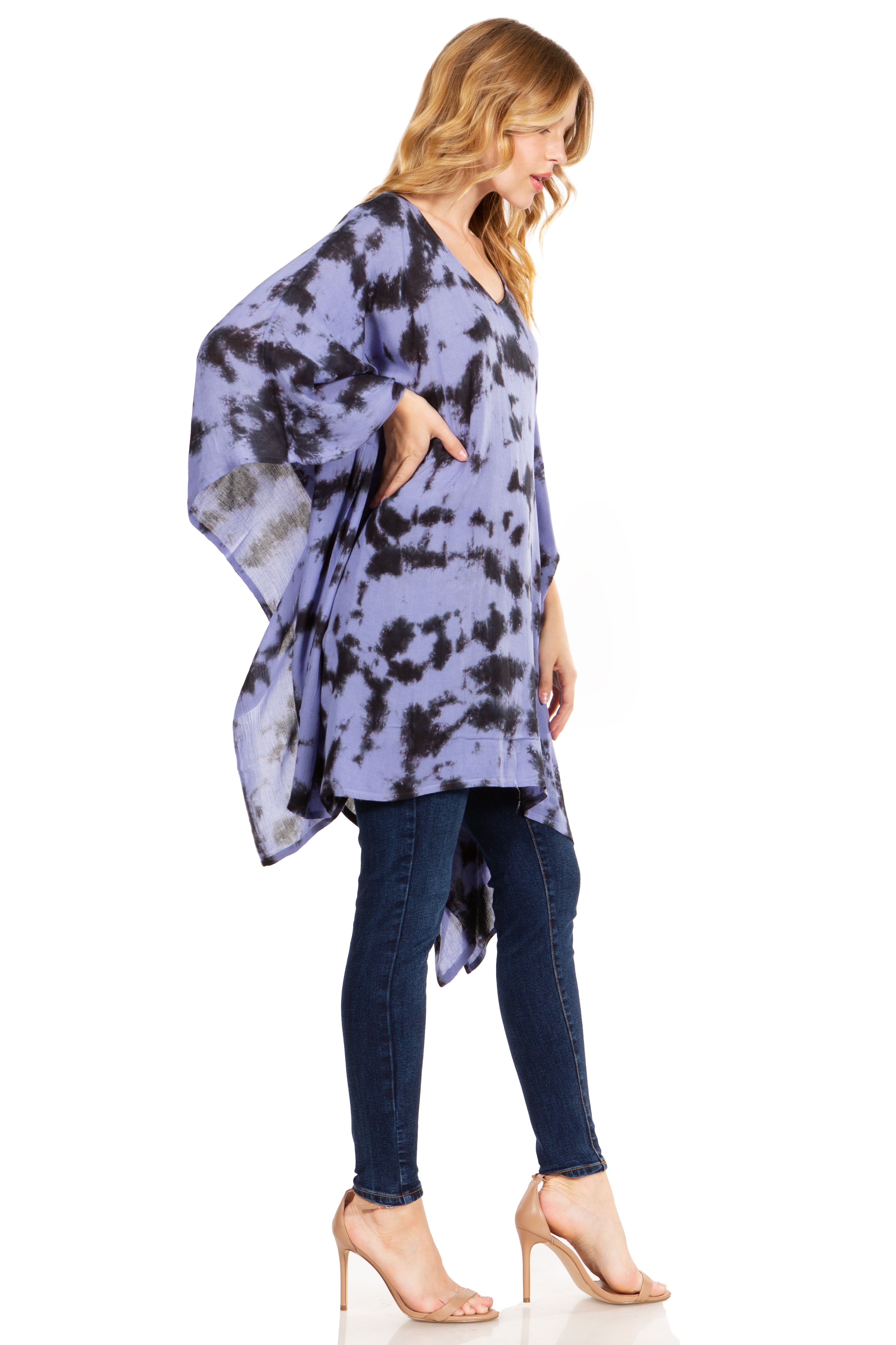 Sakkas - Adalwin Desert Sun Lightweight Circle Ponch Tunic