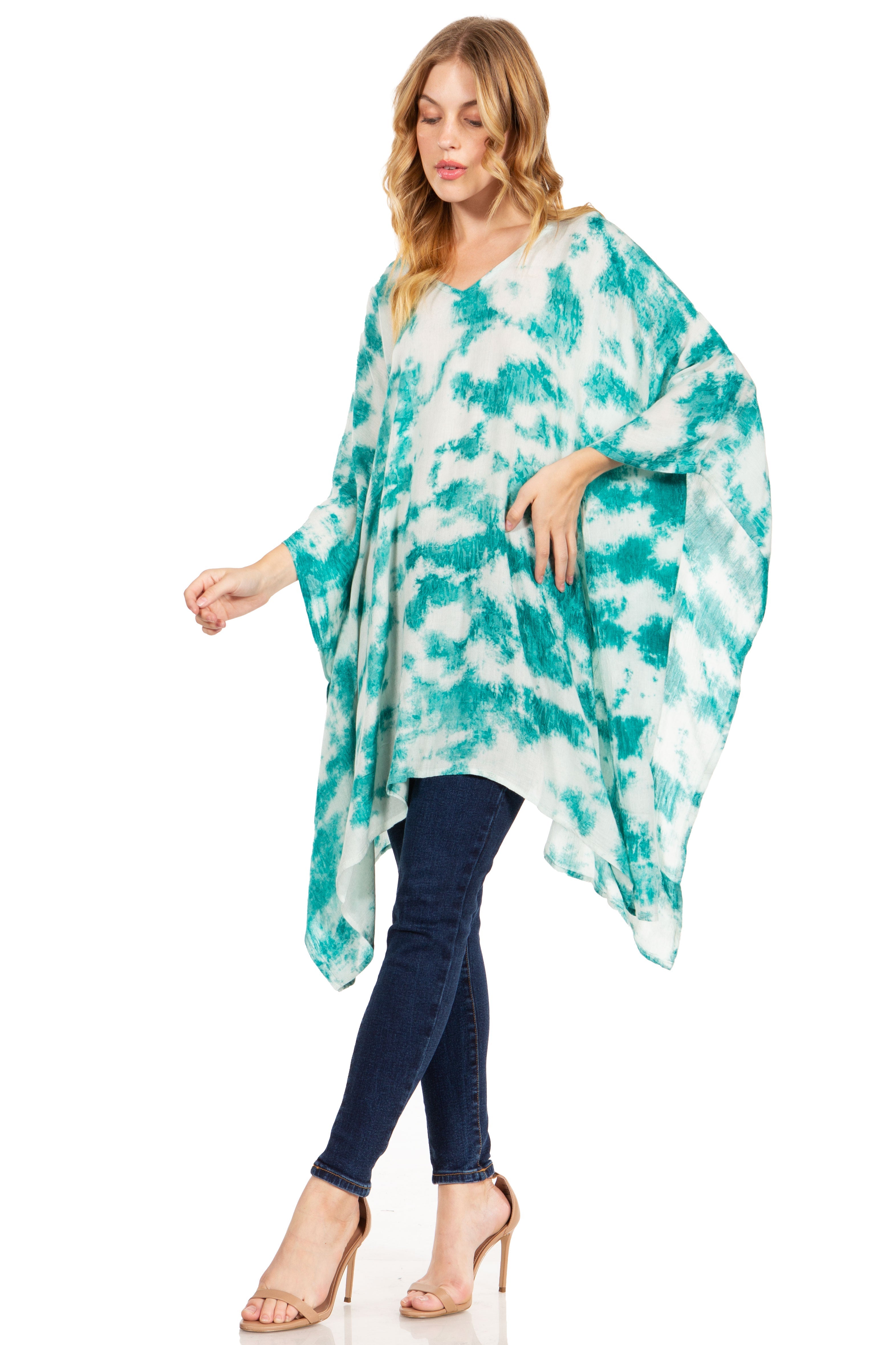 Sakkas - Adalwin Desert Sun Lightweight Circle Ponch Tunic