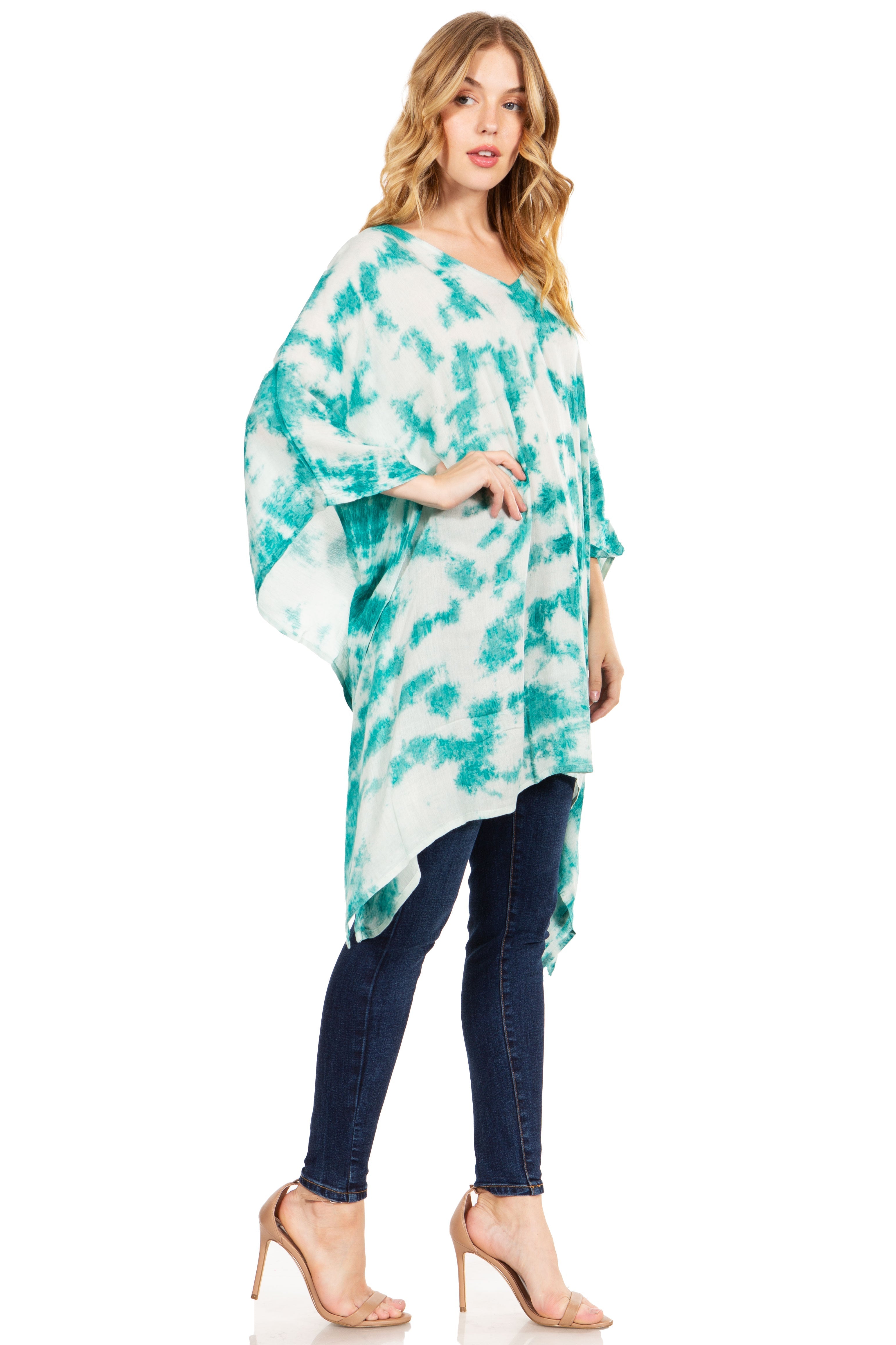 Sakkas - Adalwin Desert Sun Lightweight Circle Ponch Tunic
