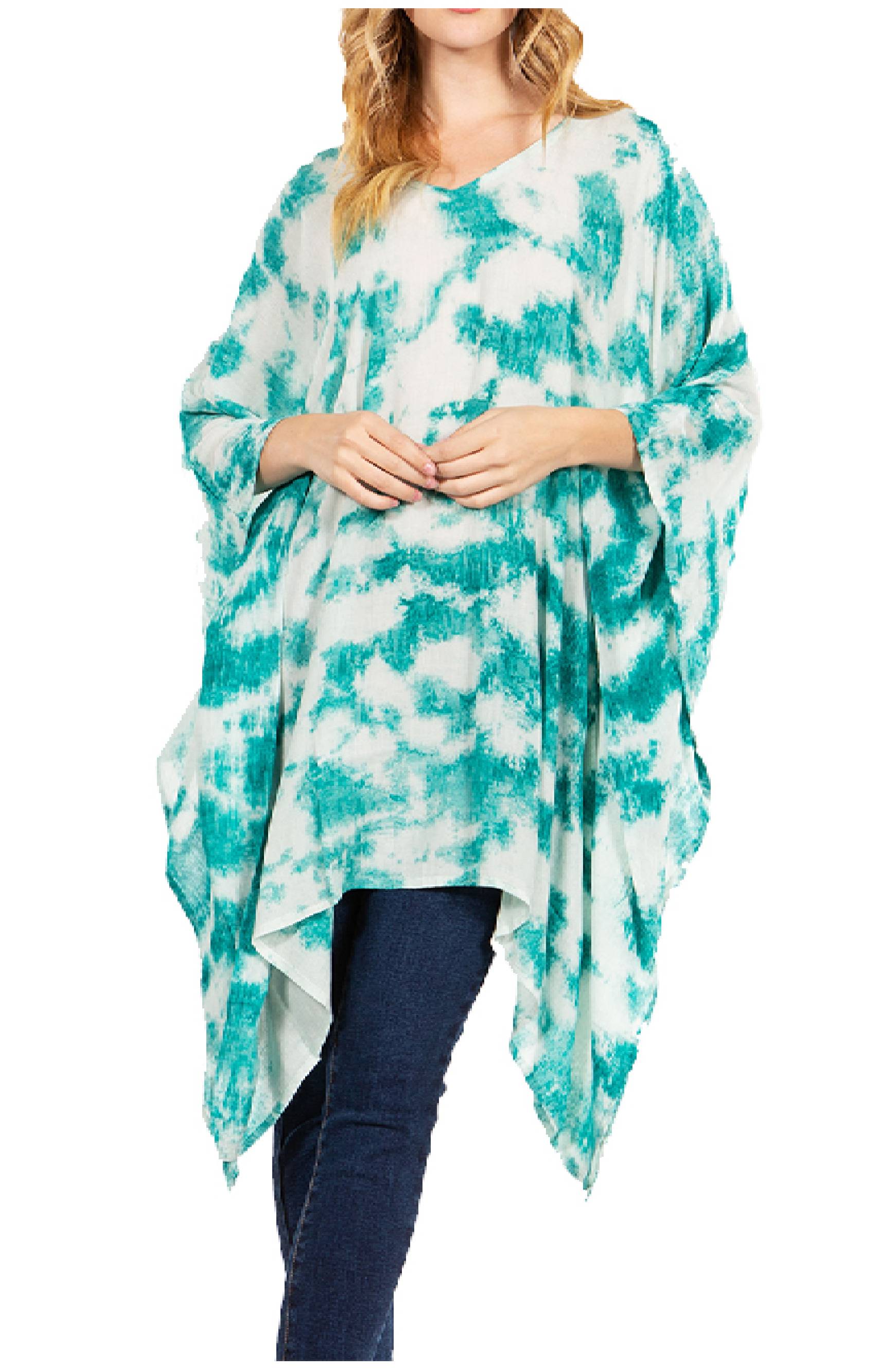 Sakkas - Adalwin Desert Sun Lightweight Circle Ponch Tunic