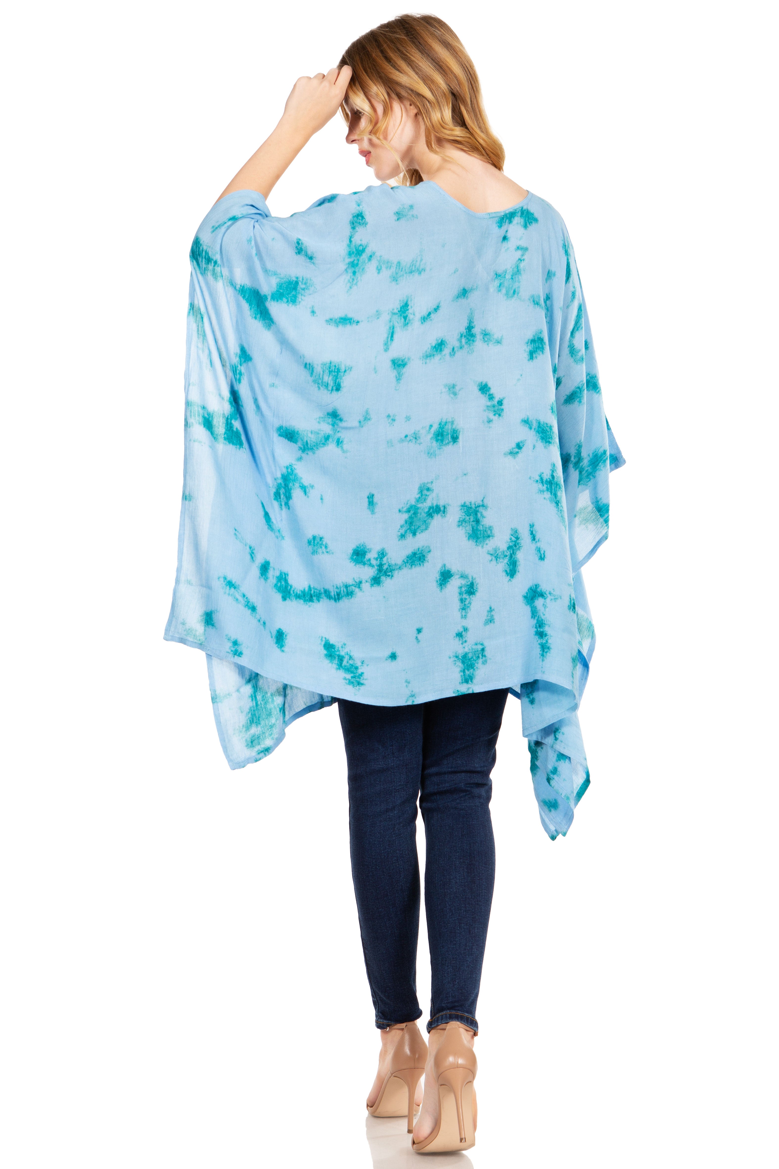 Sakkas - Adalwin Desert Sun Lightweight Circle Ponch Tunic