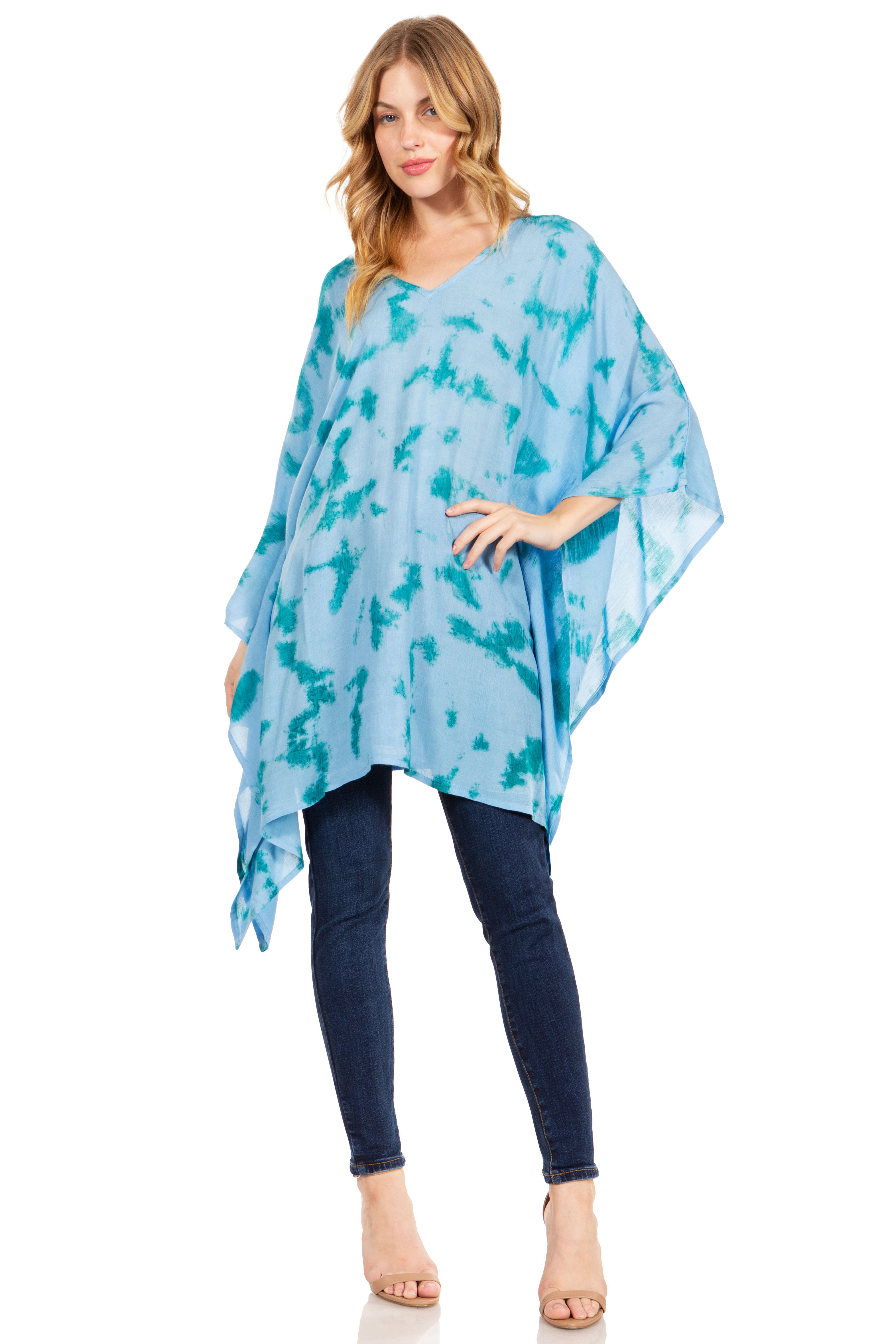 Sakkas - Adalwin Desert Sun Lightweight Circle Ponch Tunic