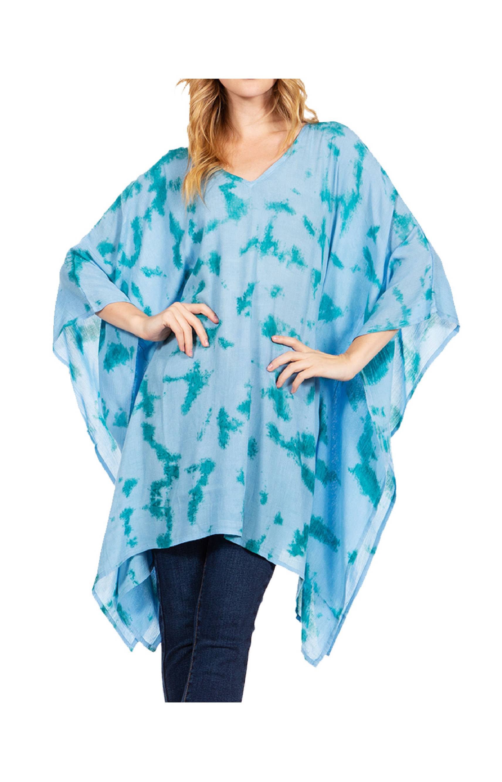 Sakkas - Adalwin Desert Sun Lightweight Circle Ponch Tunic