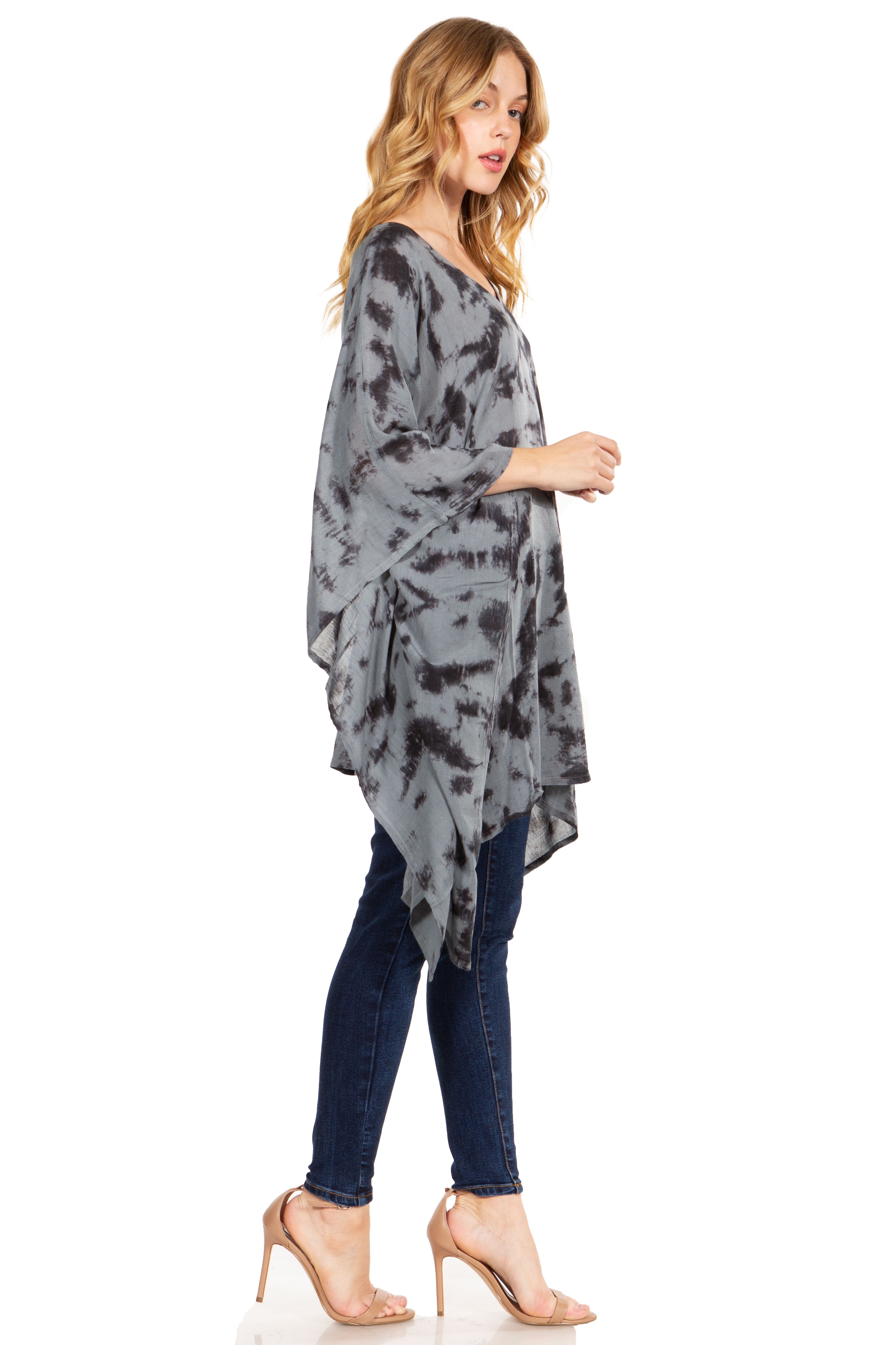 Sakkas - Adalwin Desert Sun Lightweight Circle Ponch Tunic