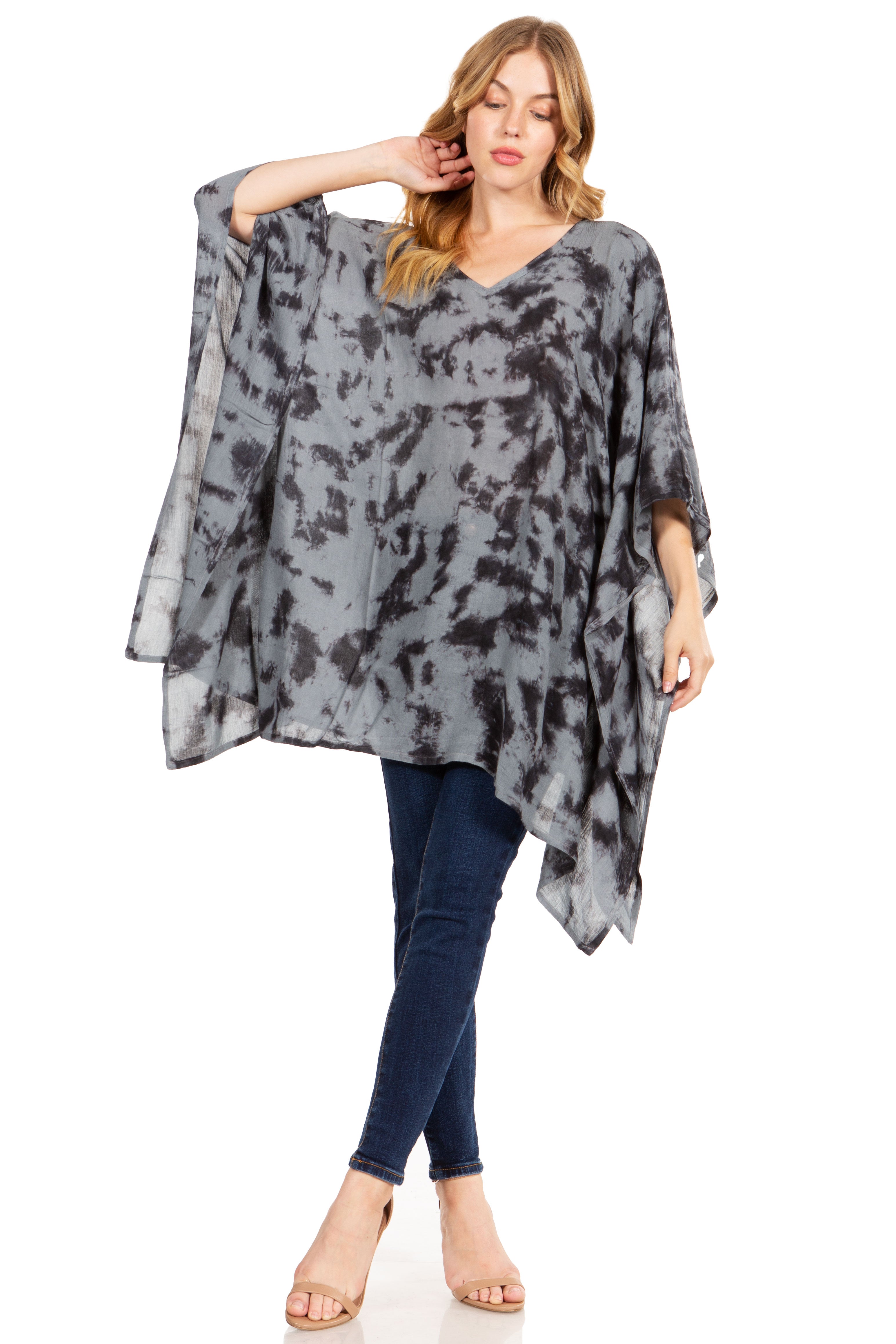 Sakkas - Adalwin Desert Sun Lightweight Circle Ponch Tunic