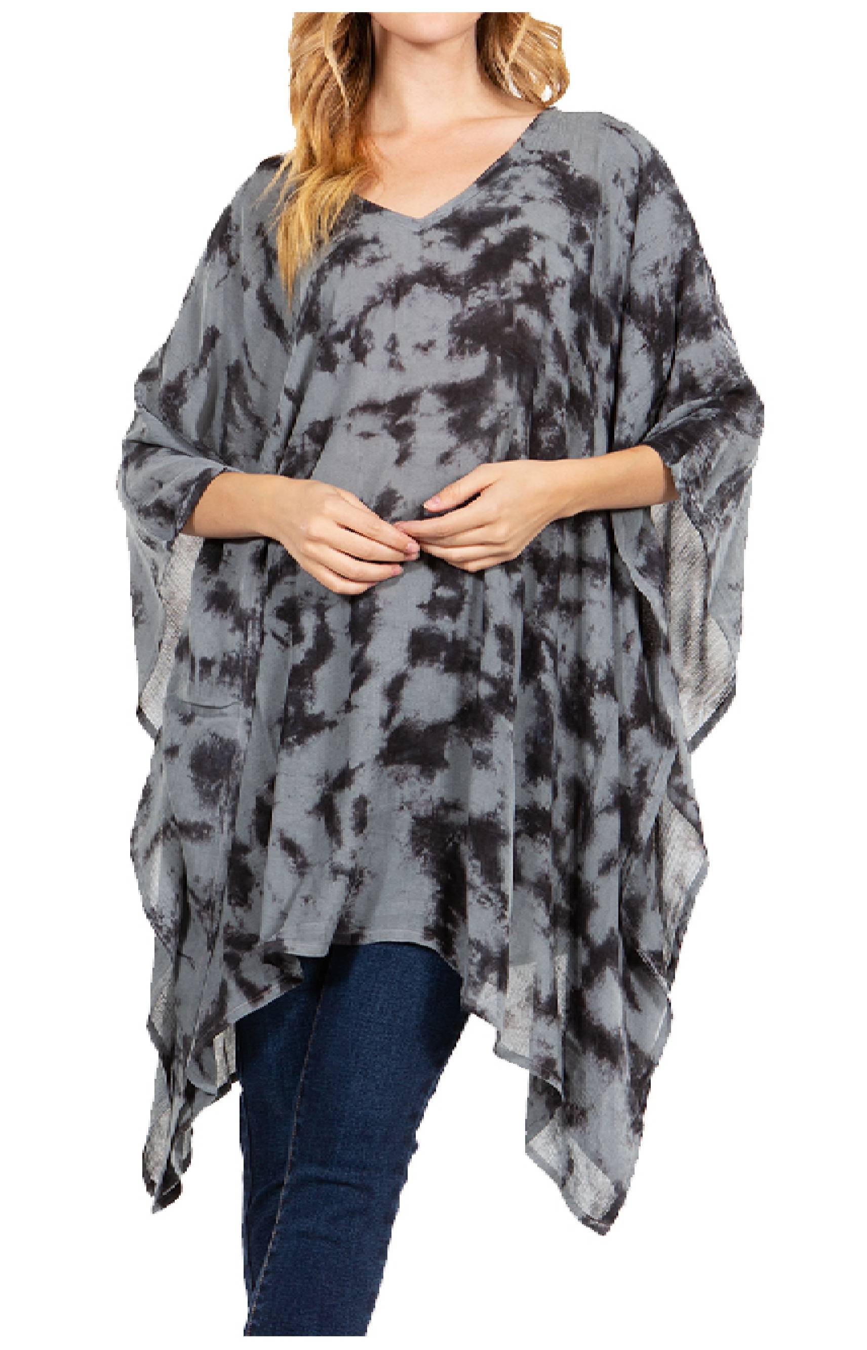 Sakkas - Adalwin Desert Sun Lightweight Circle Ponch Tunic