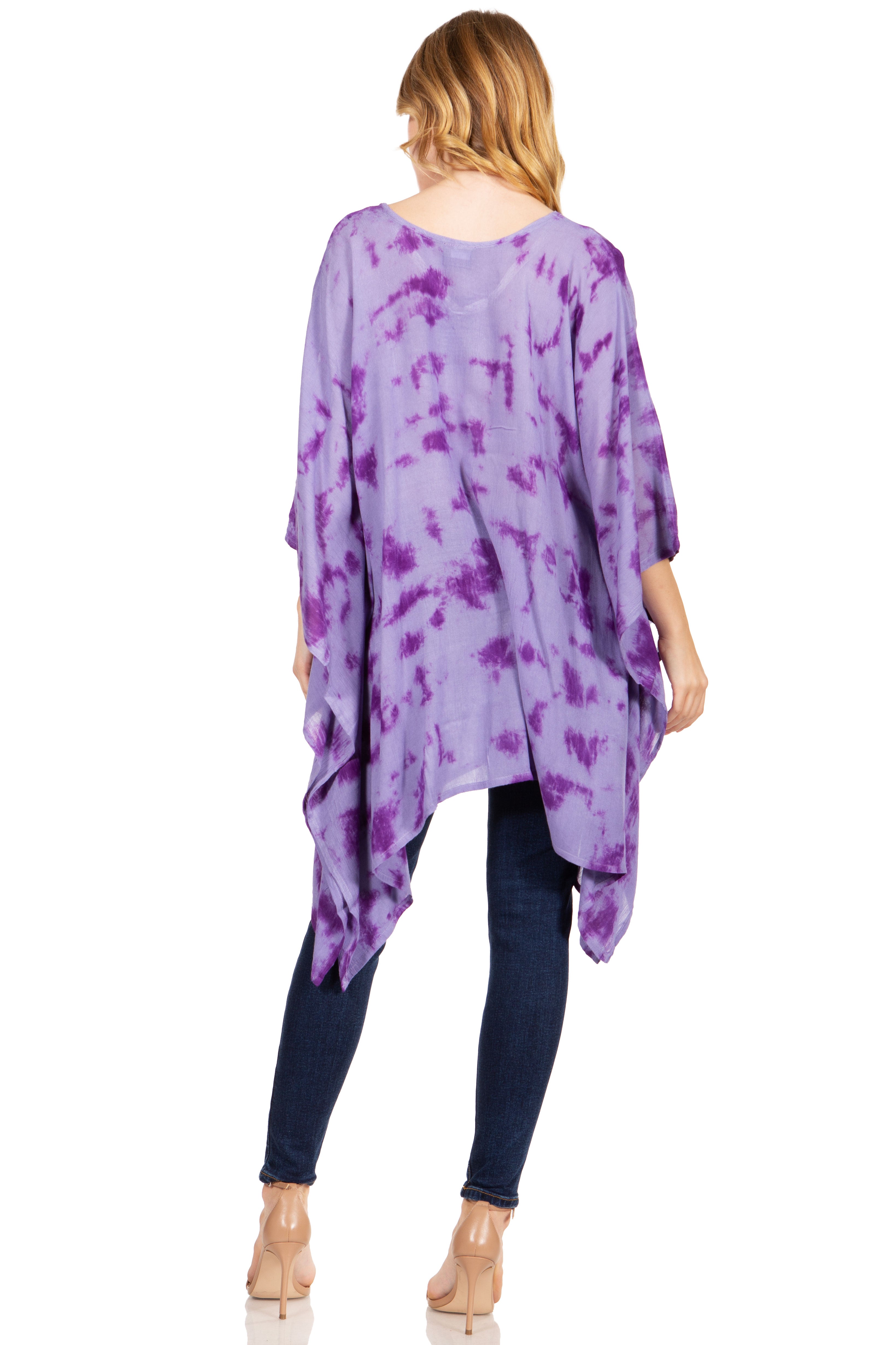 Sakkas - Adalwin Desert Sun Lightweight Circle Ponch Tunic