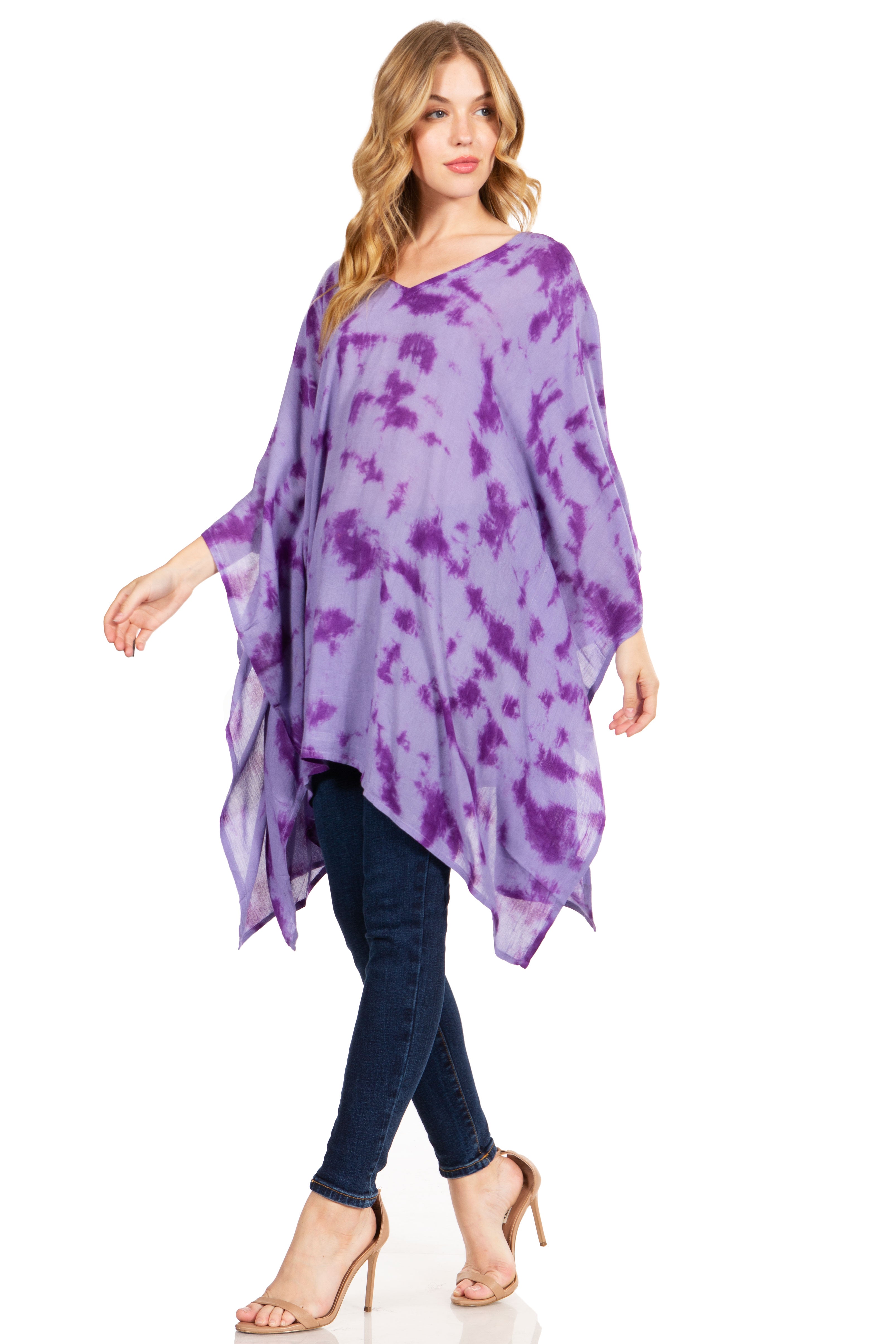 Sakkas - Adalwin Desert Sun Lightweight Circle Ponch Tunic