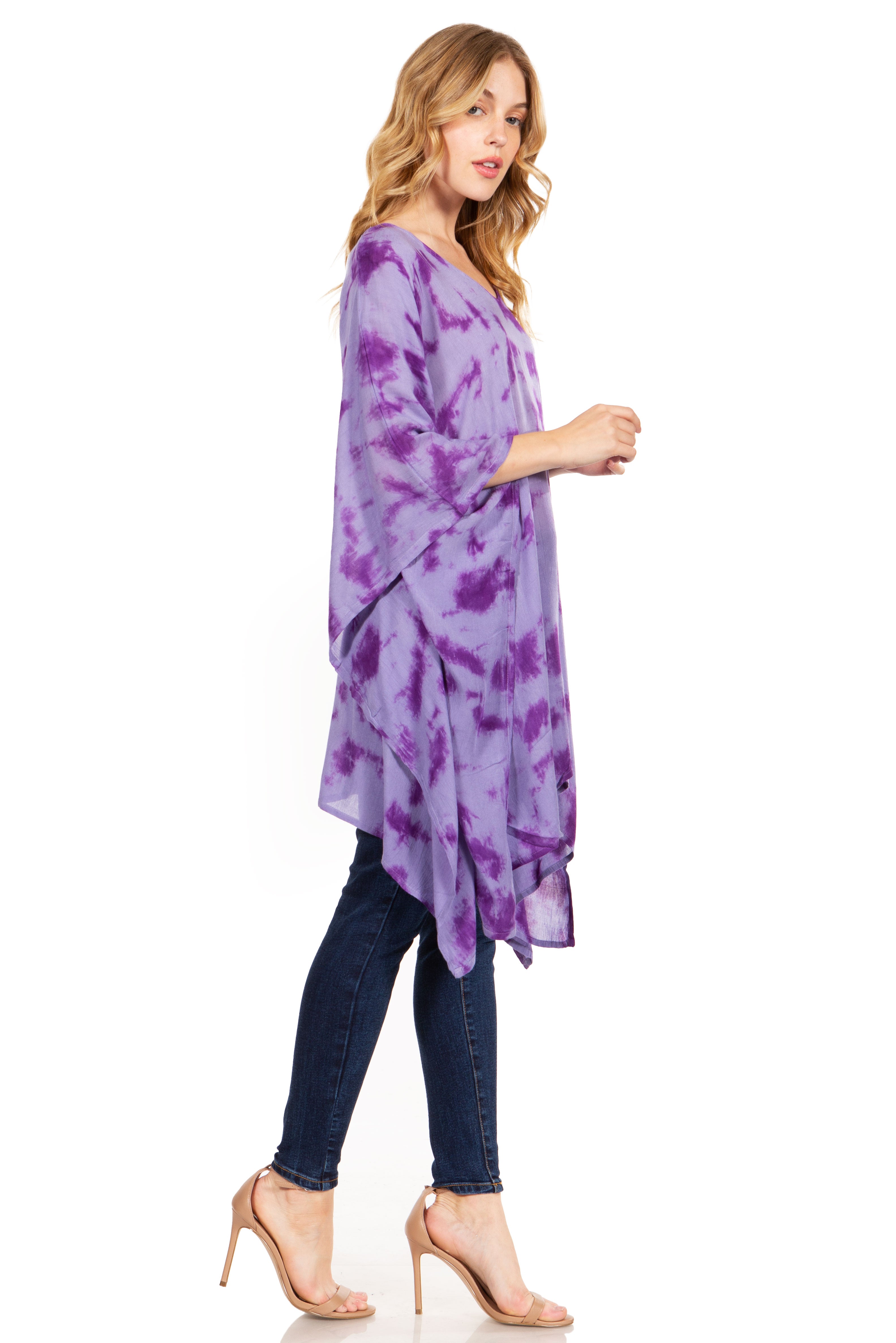 Sakkas - Adalwin Desert Sun Lightweight Circle Ponch Tunic