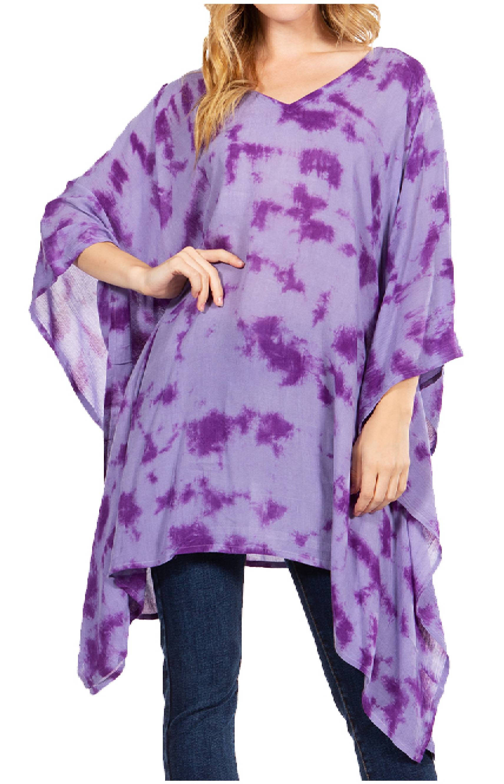 Sakkas - Adalwin Desert Sun Lightweight Circle Ponch Tunic