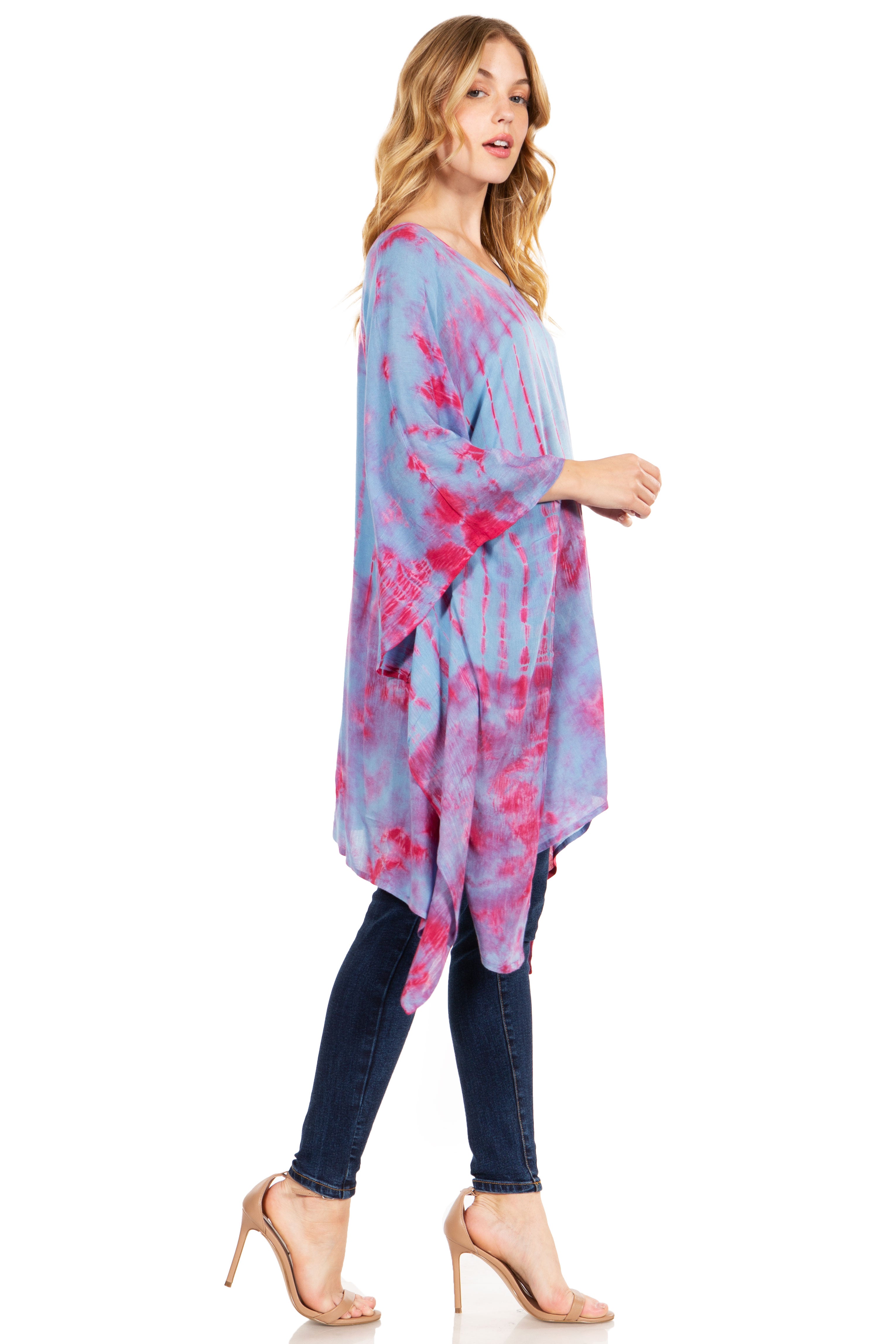 Sakkas - Adalwin Desert Sun Lightweight Circle Ponch Tunic