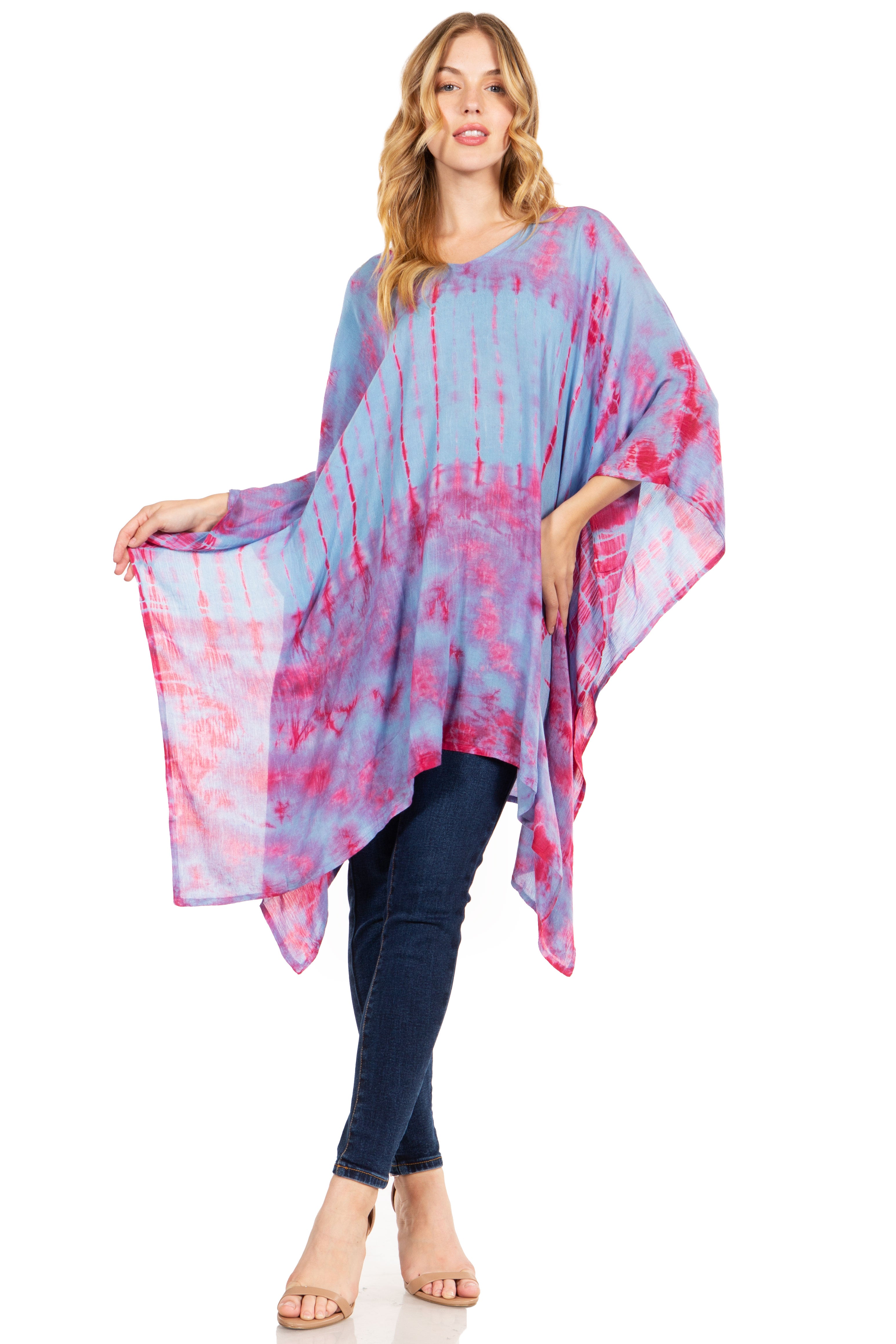 Sakkas - Adalwin Desert Sun Lightweight Circle Ponch Tunic