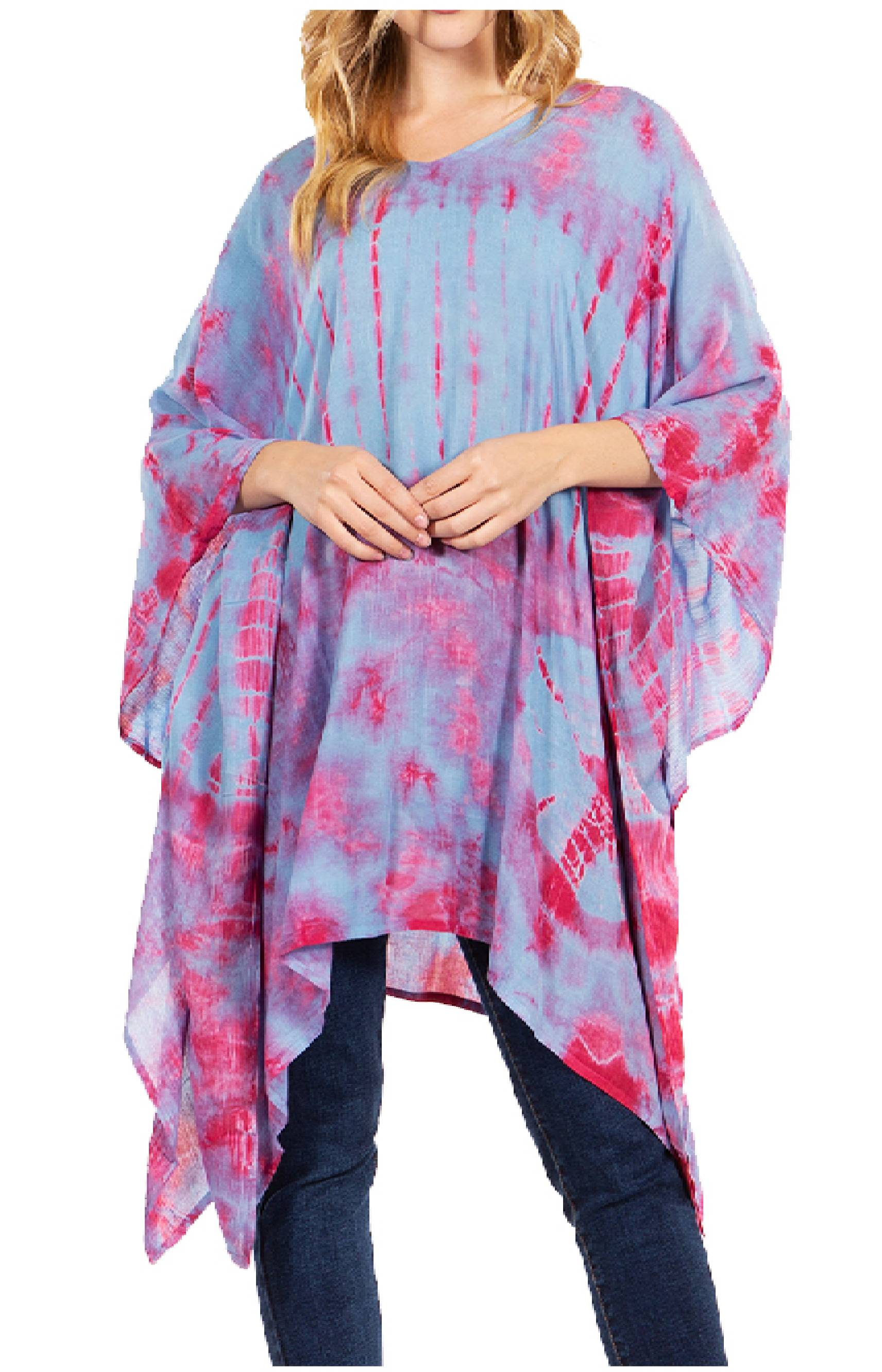 Sakkas - Adalwin Desert Sun Lightweight Circle Ponch Tunic