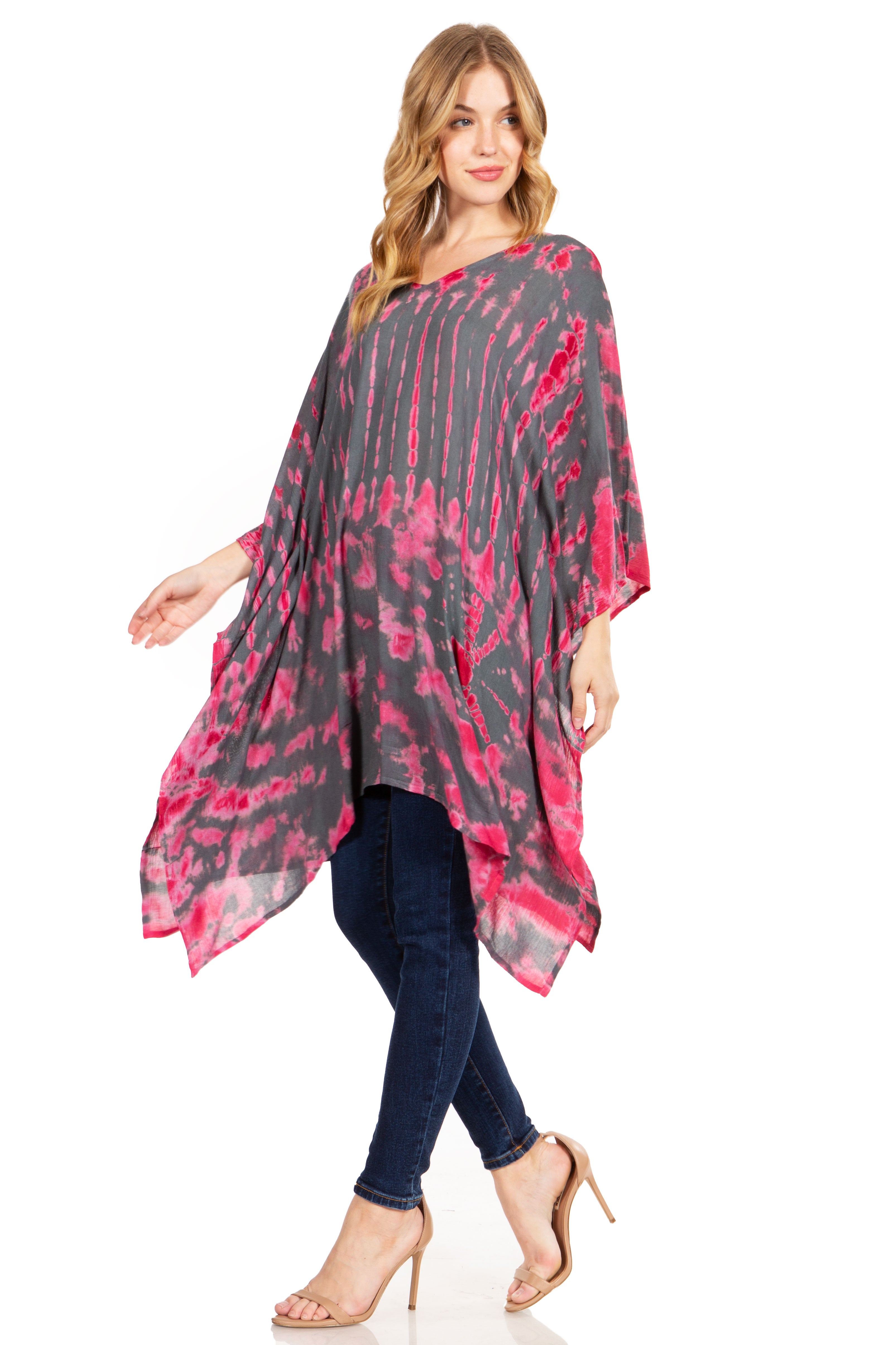 Sakkas - Adalwin Desert Sun Lightweight Circle Ponch Tunic