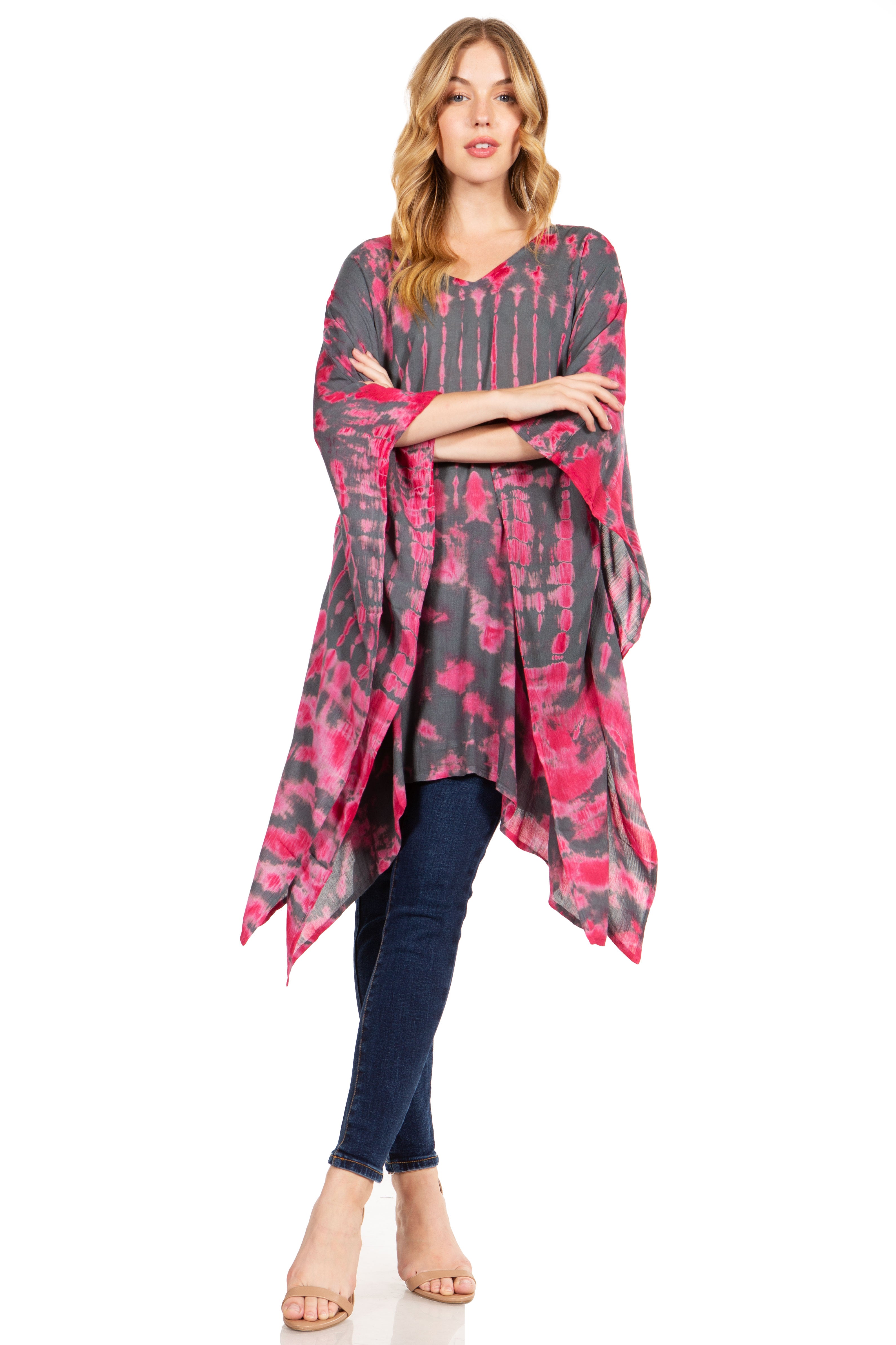 Sakkas - Adalwin Desert Sun Lightweight Circle Ponch Tunic