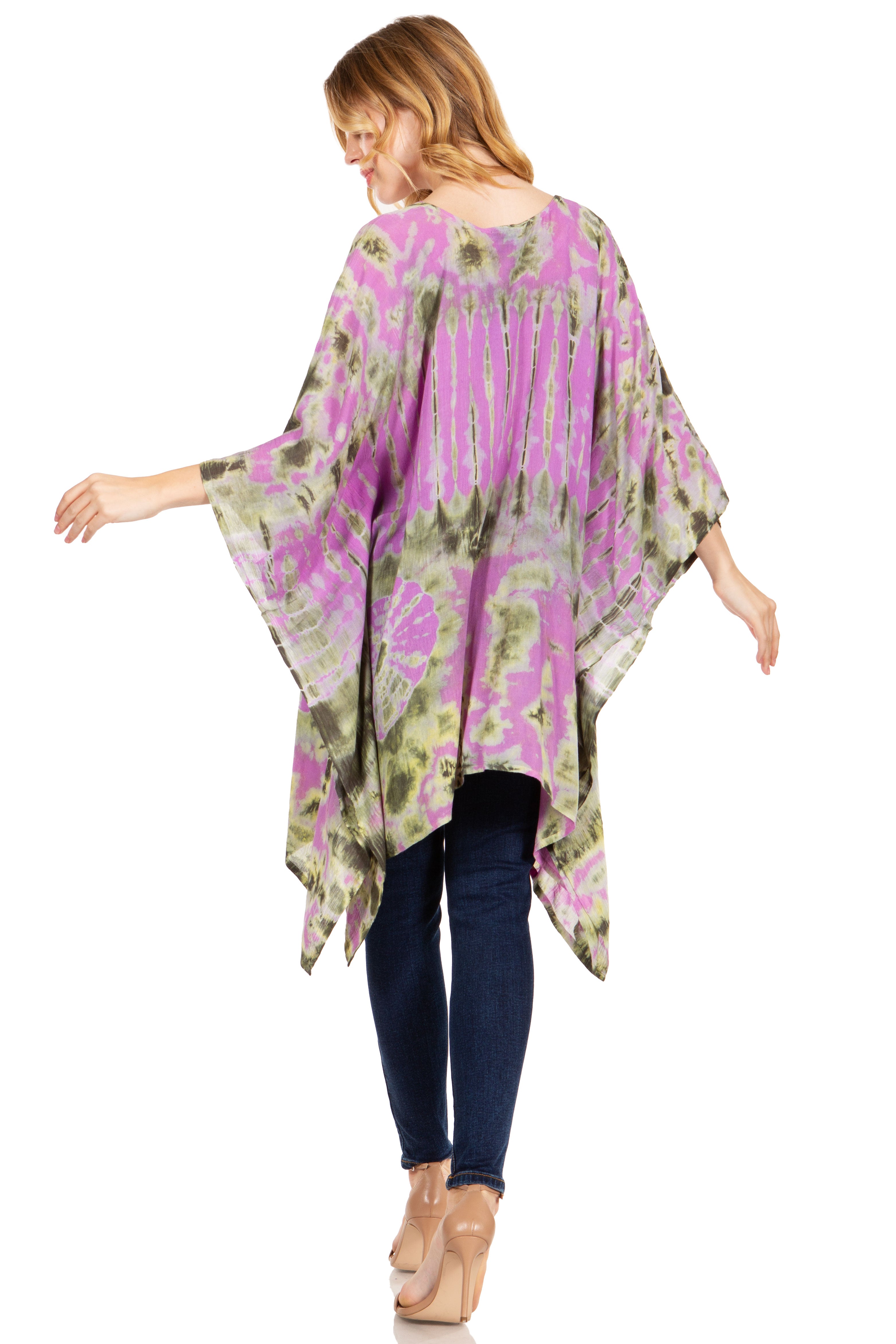 Sakkas - Adalwin Desert Sun Lightweight Circle Ponch Tunic