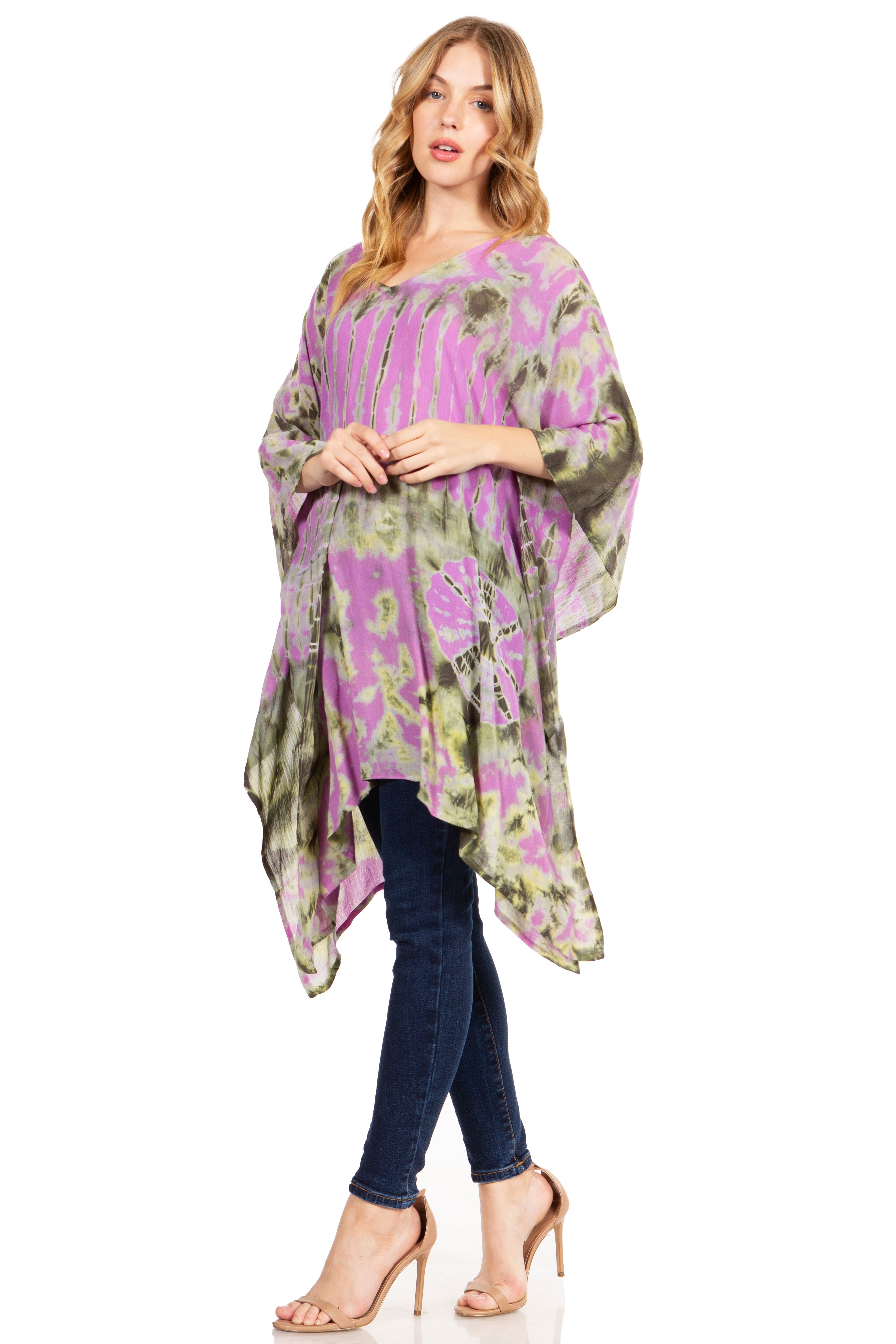Sakkas - Adalwin Desert Sun Lightweight Circle Ponch Tunic