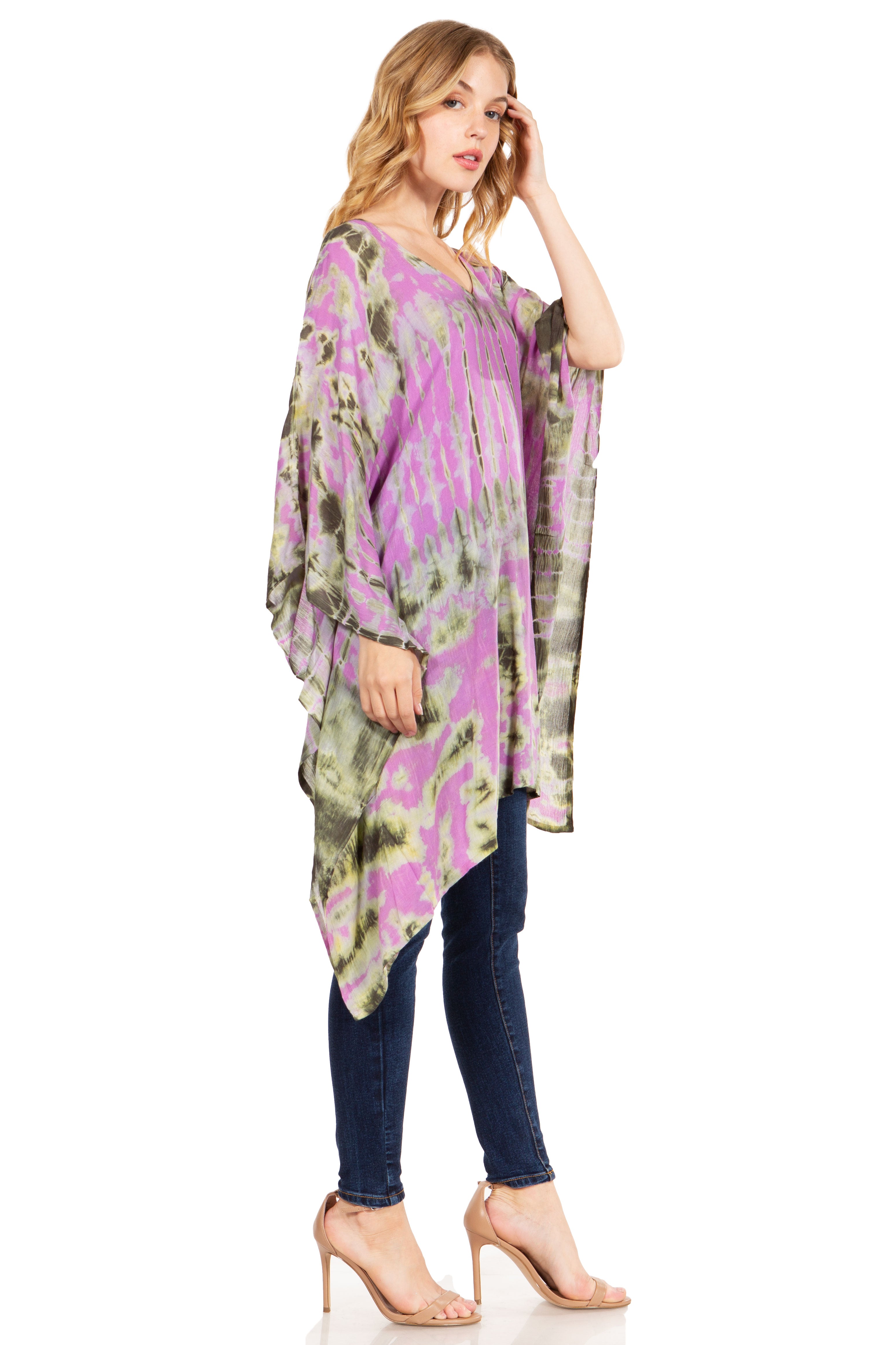 Sakkas - Adalwin Desert Sun Lightweight Circle Ponch Tunic